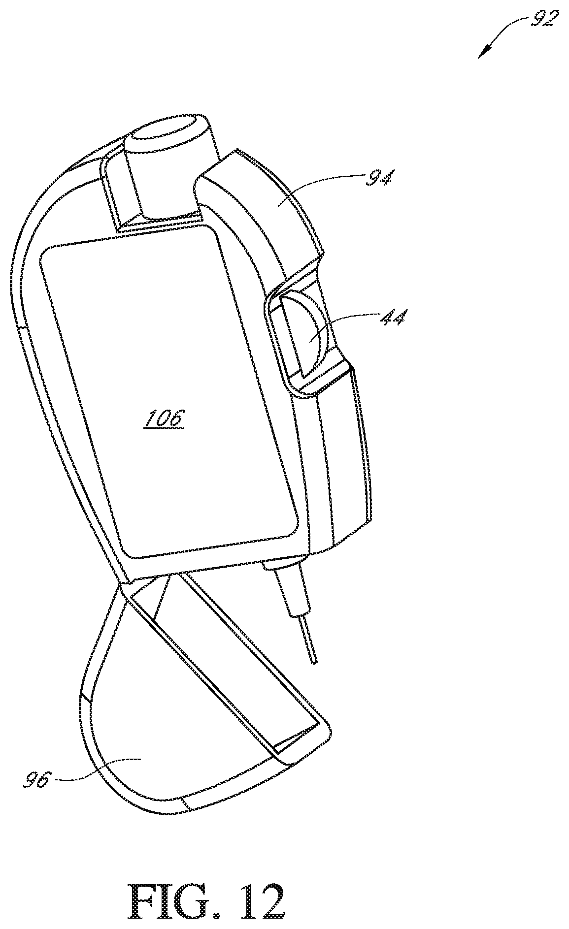 Patent US12102410 Figure 13 – Integrated medicament delivery device for use with continuous analyte sensor