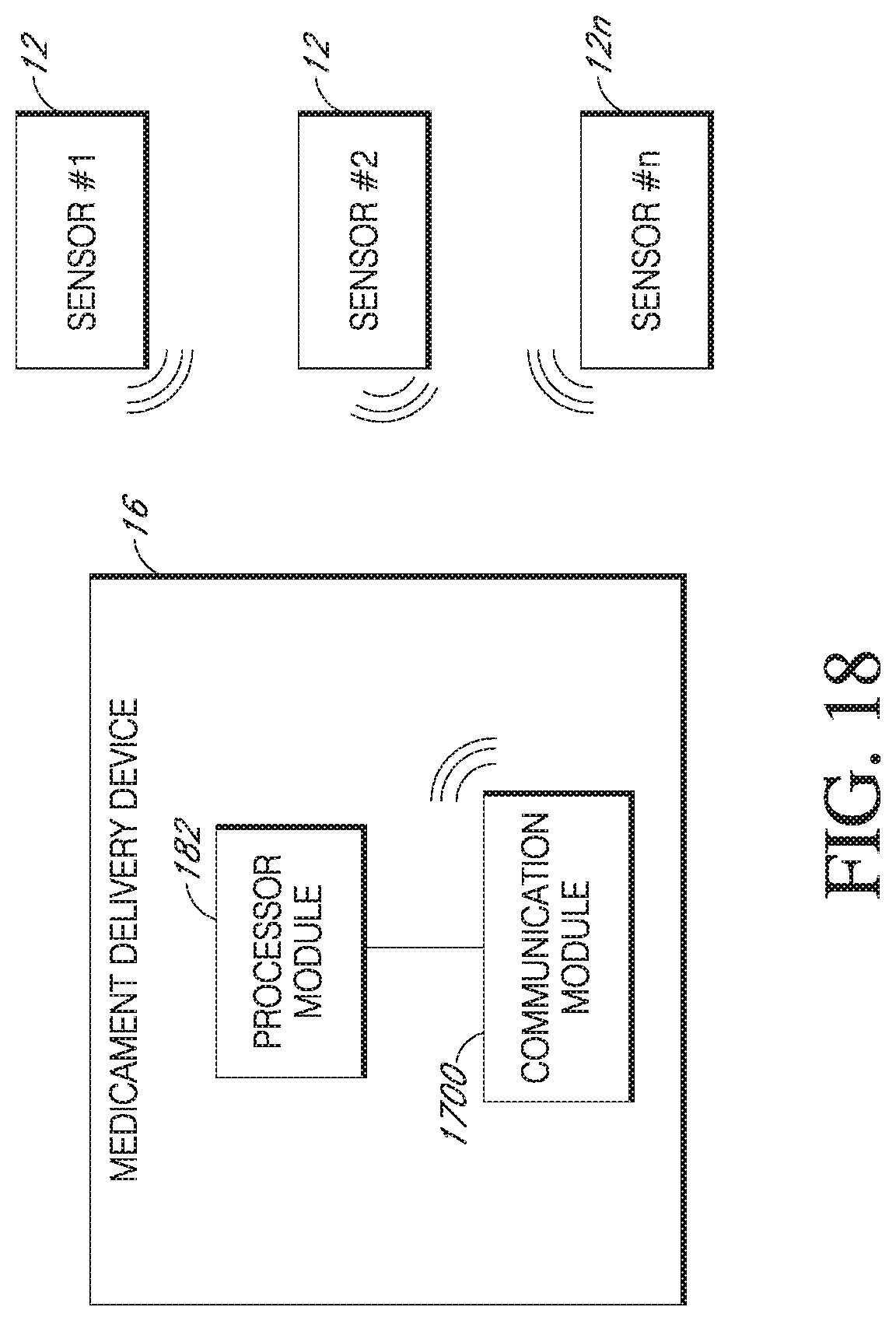 Patent US12102410 Figure 19 – Integrated medicament delivery device for use with continuous analyte sensor