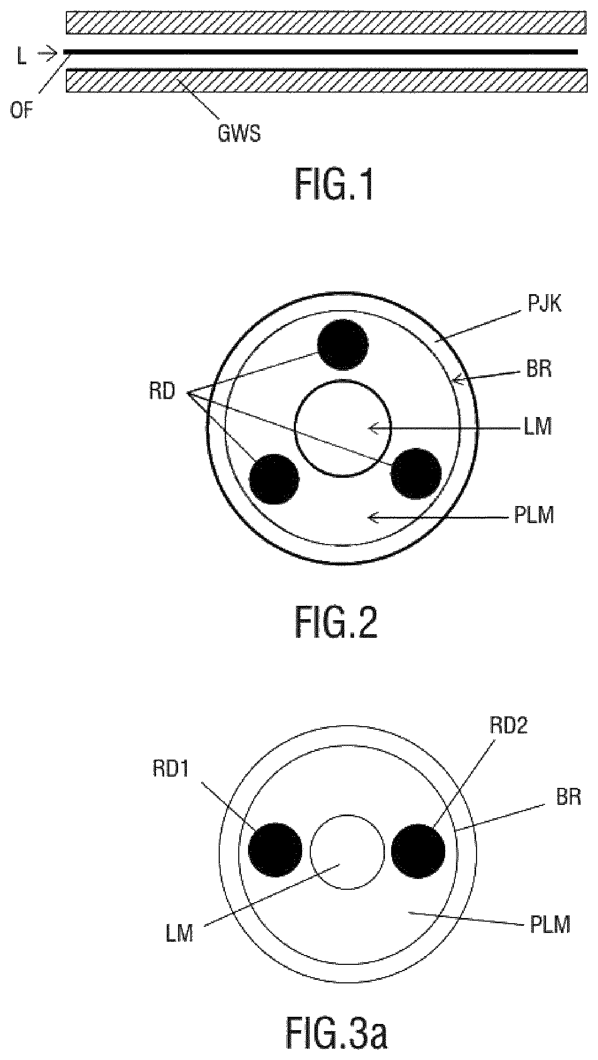 Patent US12102412 Figure 1 – Guidewire for optical shape sensing