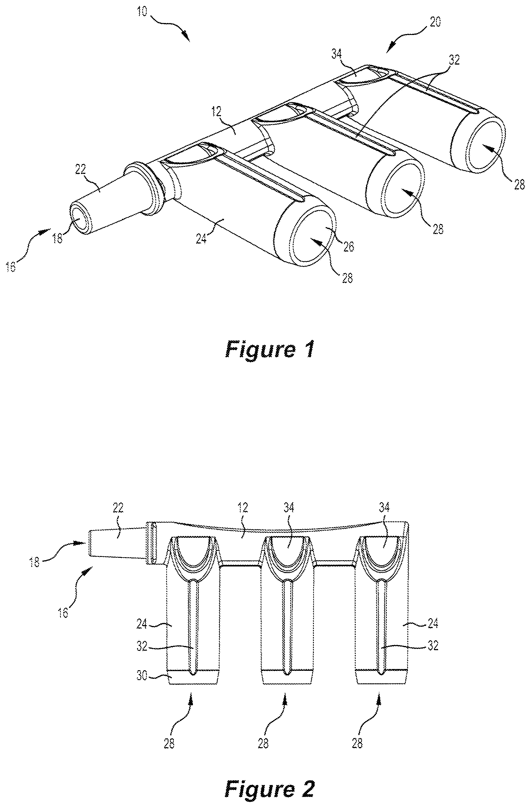 Patent US12102433 Figure 1 – Fluid collection device