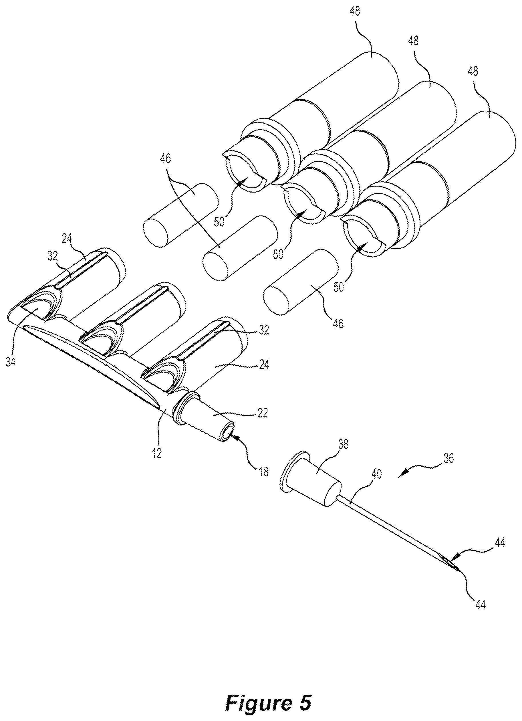 Patent US12102433 Figure 3 – Fluid collection device