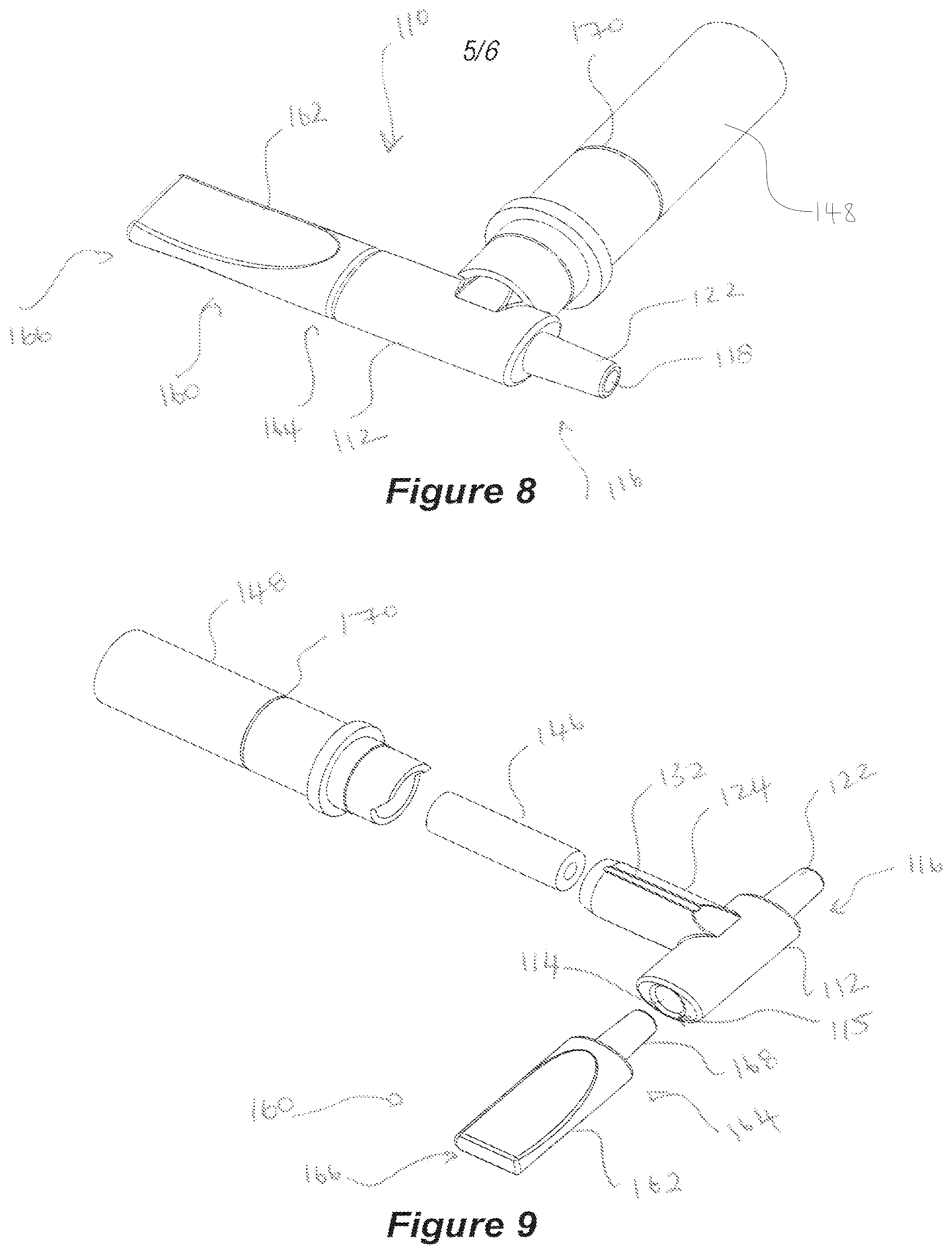 Patent US12102433 Figure 5 – Fluid collection device