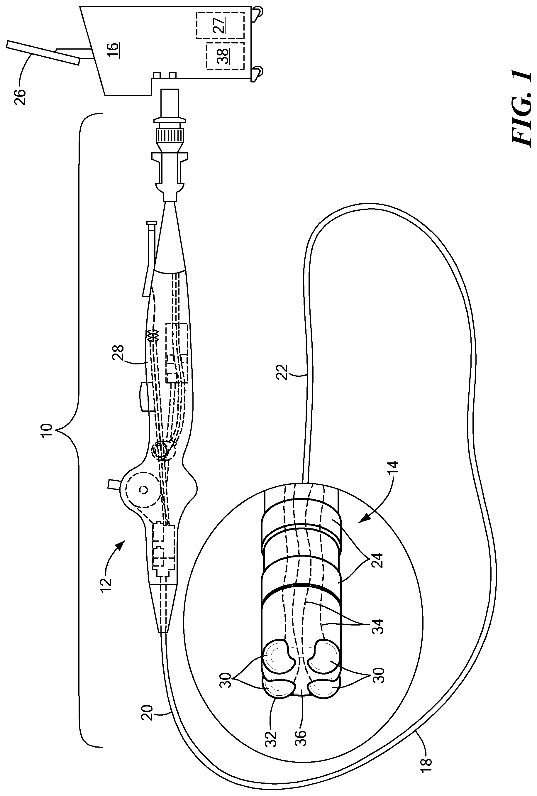 Patent US12102436 Figure 1 – Electrophysiology catheter design