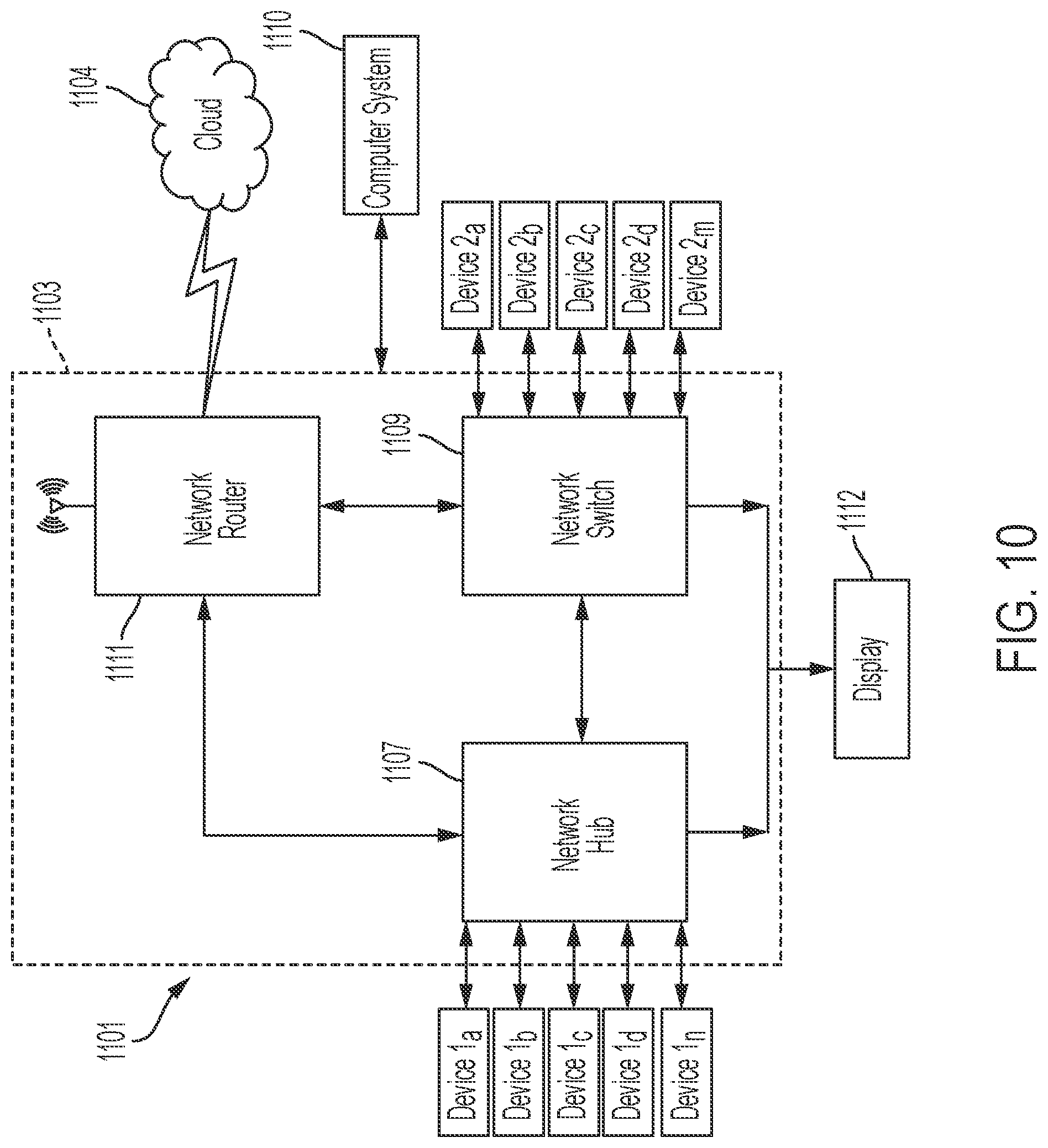 Patent US12102445 Figure 10 – Monitoring and communicating information using drug administration devices