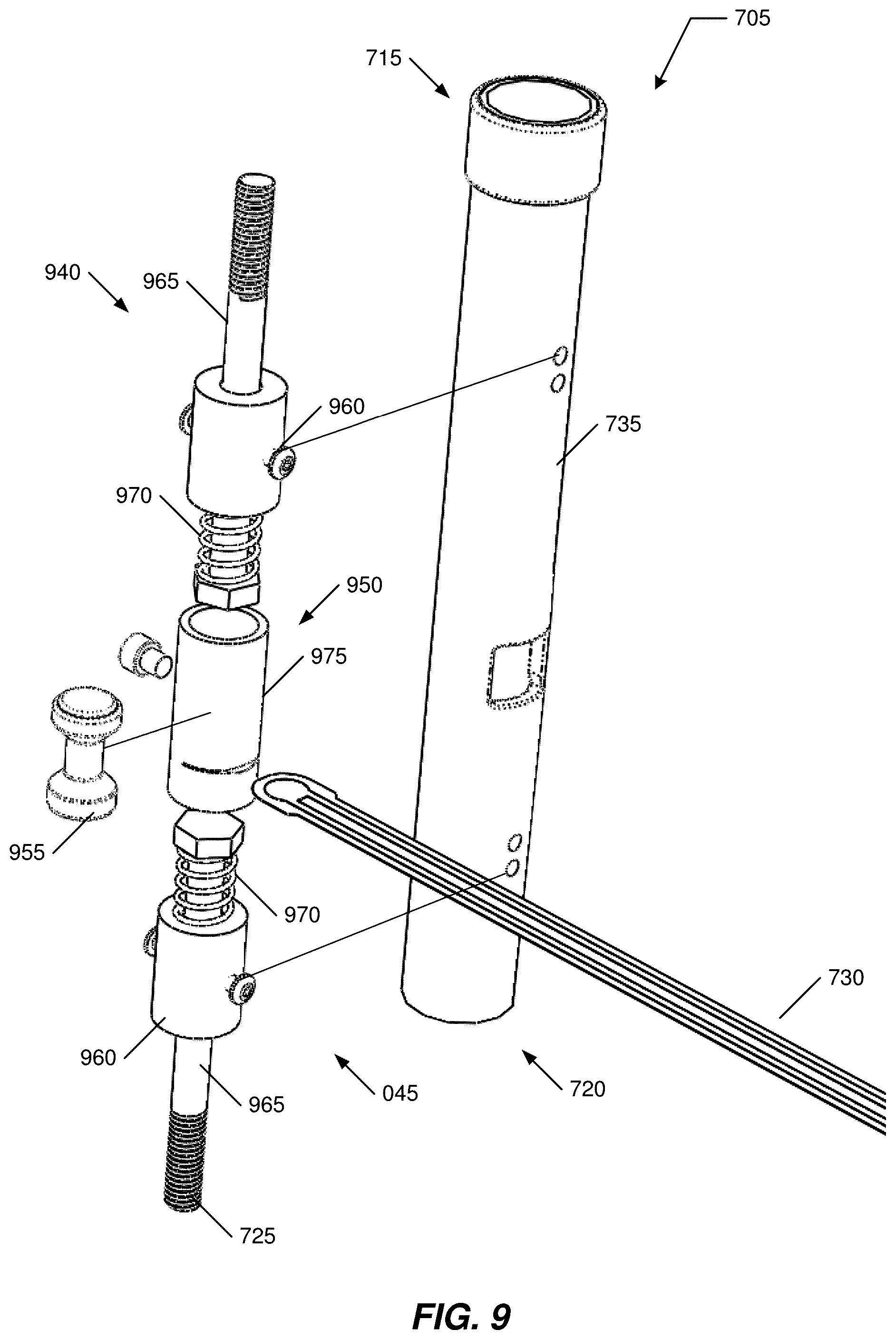 Patent US12102446 Figure 9 – Invasive sense measurement in prosthesis installation and bone preparation