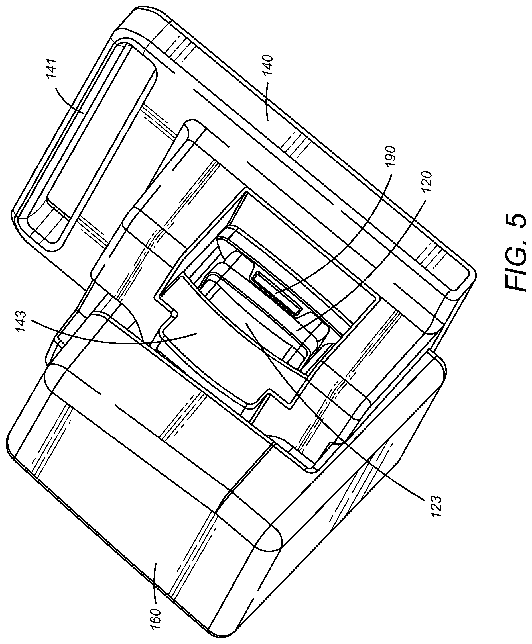Patent US12102455 Figure 5 – Systems, monitor mounts and monitors