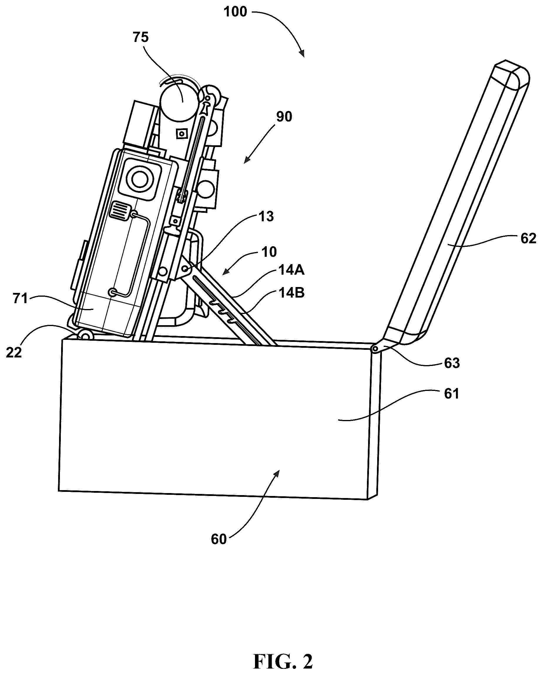 Patent US12102457 Figure 2 – Modular CASEVAC kit