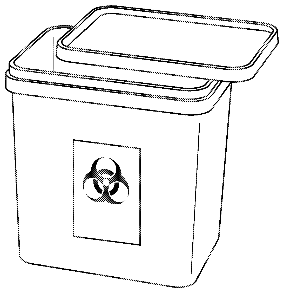 Patent US12102458 Figure 1 – Reusable medical box