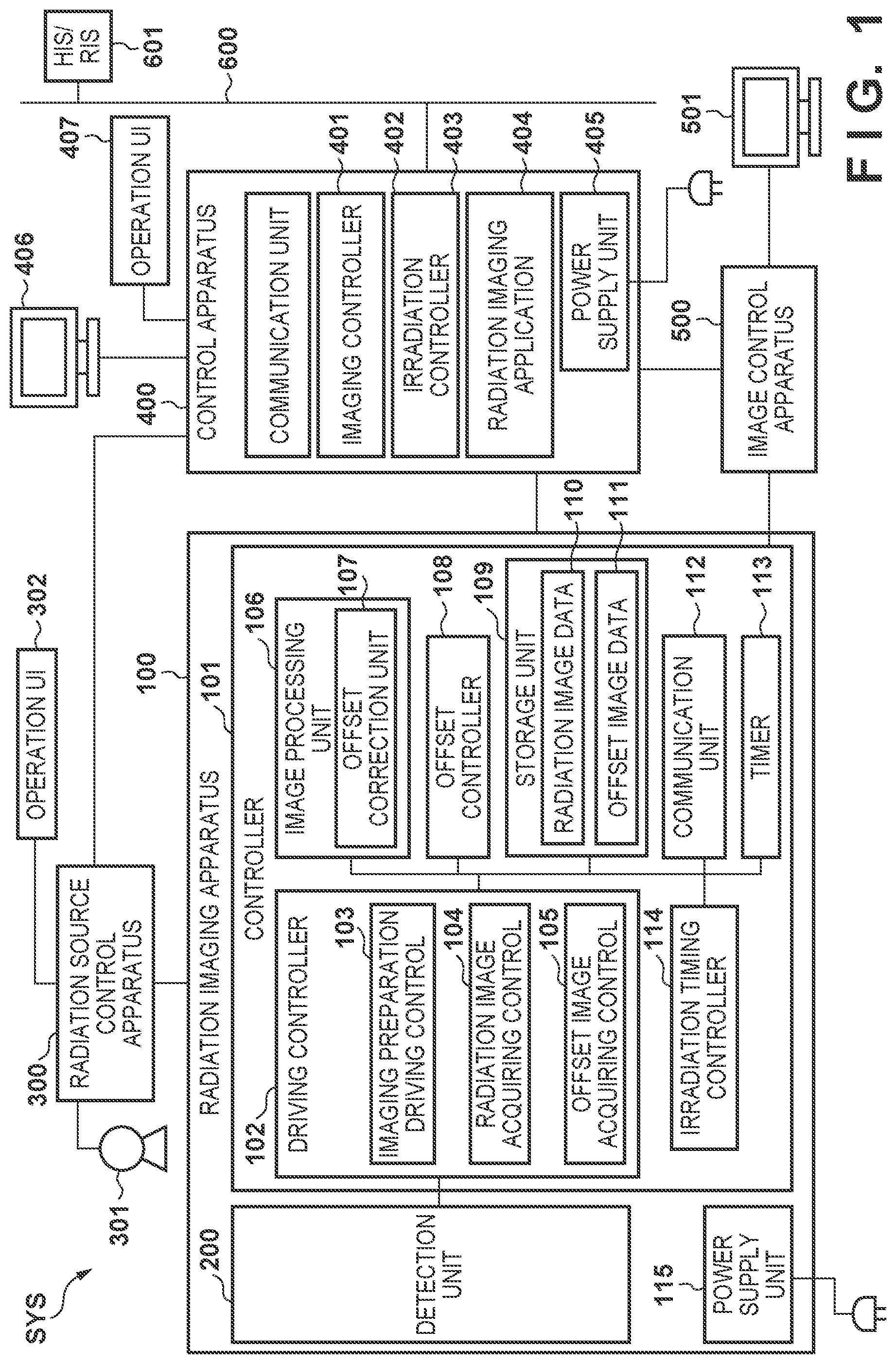 Patent US12102468 Figure 1 – Radiation imaging apparatus, radiation imaging system, control method of radiation imaging apparatus, and non-transitory computer-readable storage medium