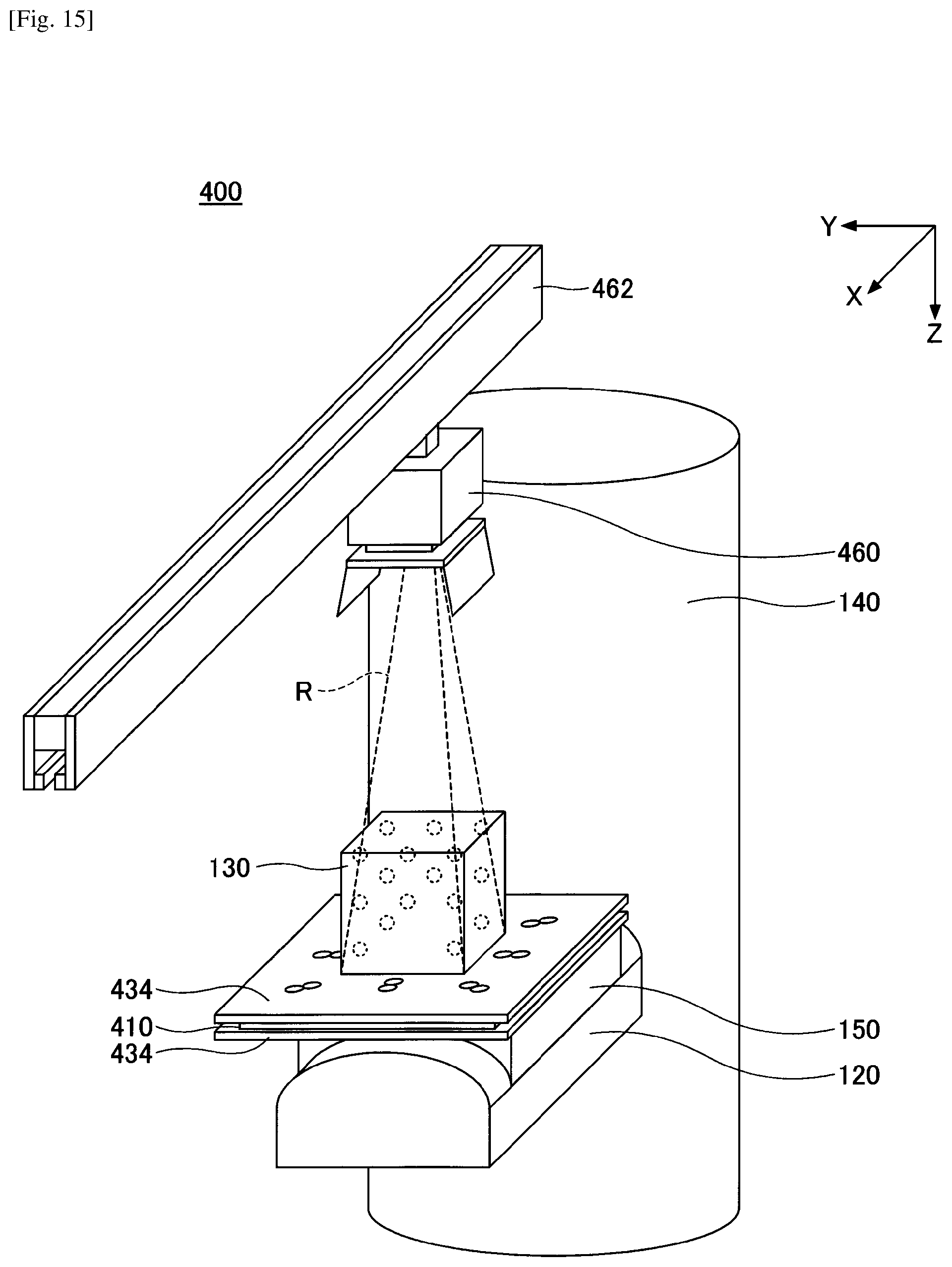 Patent US12102470 Figure 15 – Radiation source position estimation system, calibration system and biomagnetic measuring system