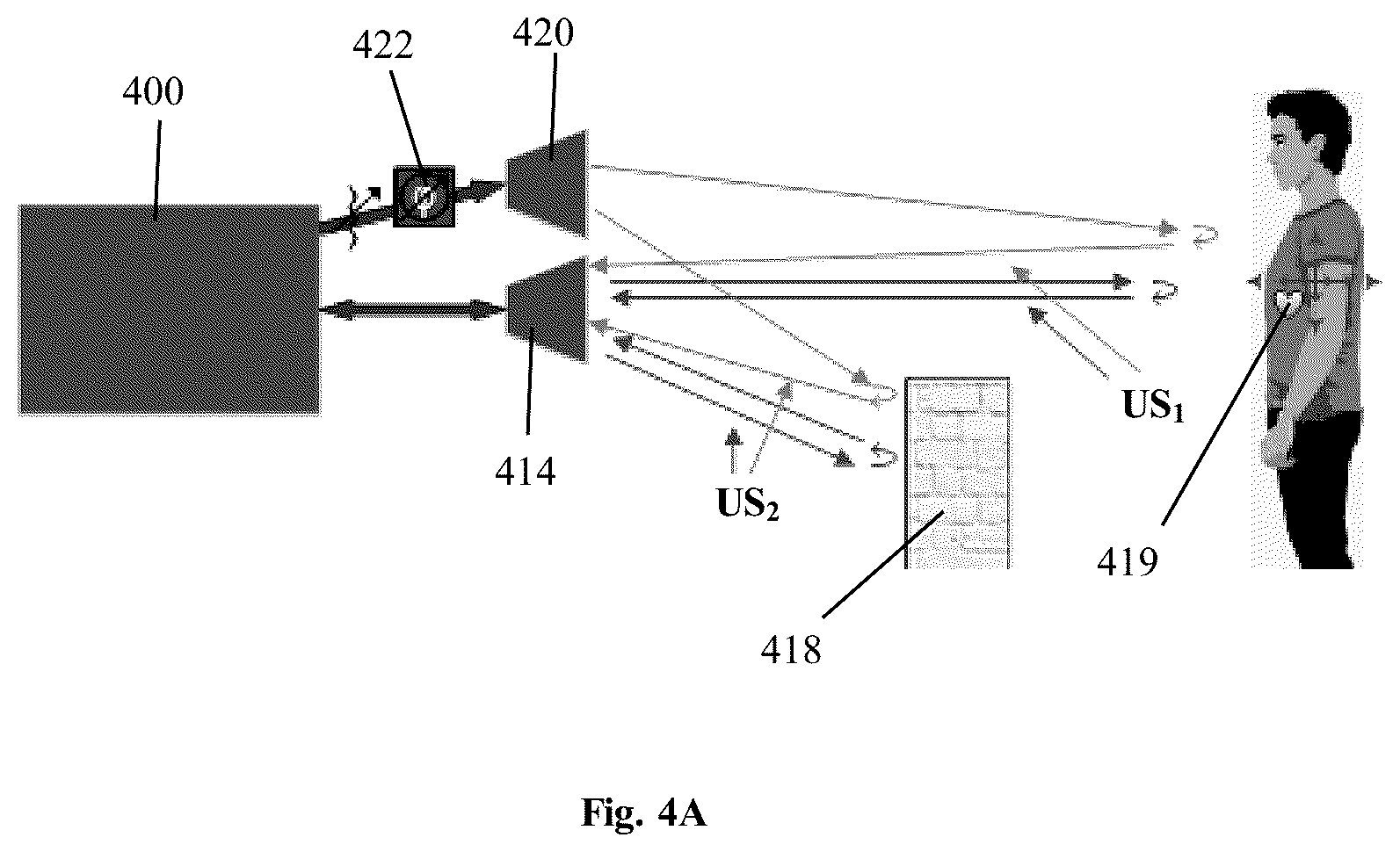Patent US12102476 Figure 5 – Contact-free acoustic monitoring and measurement system