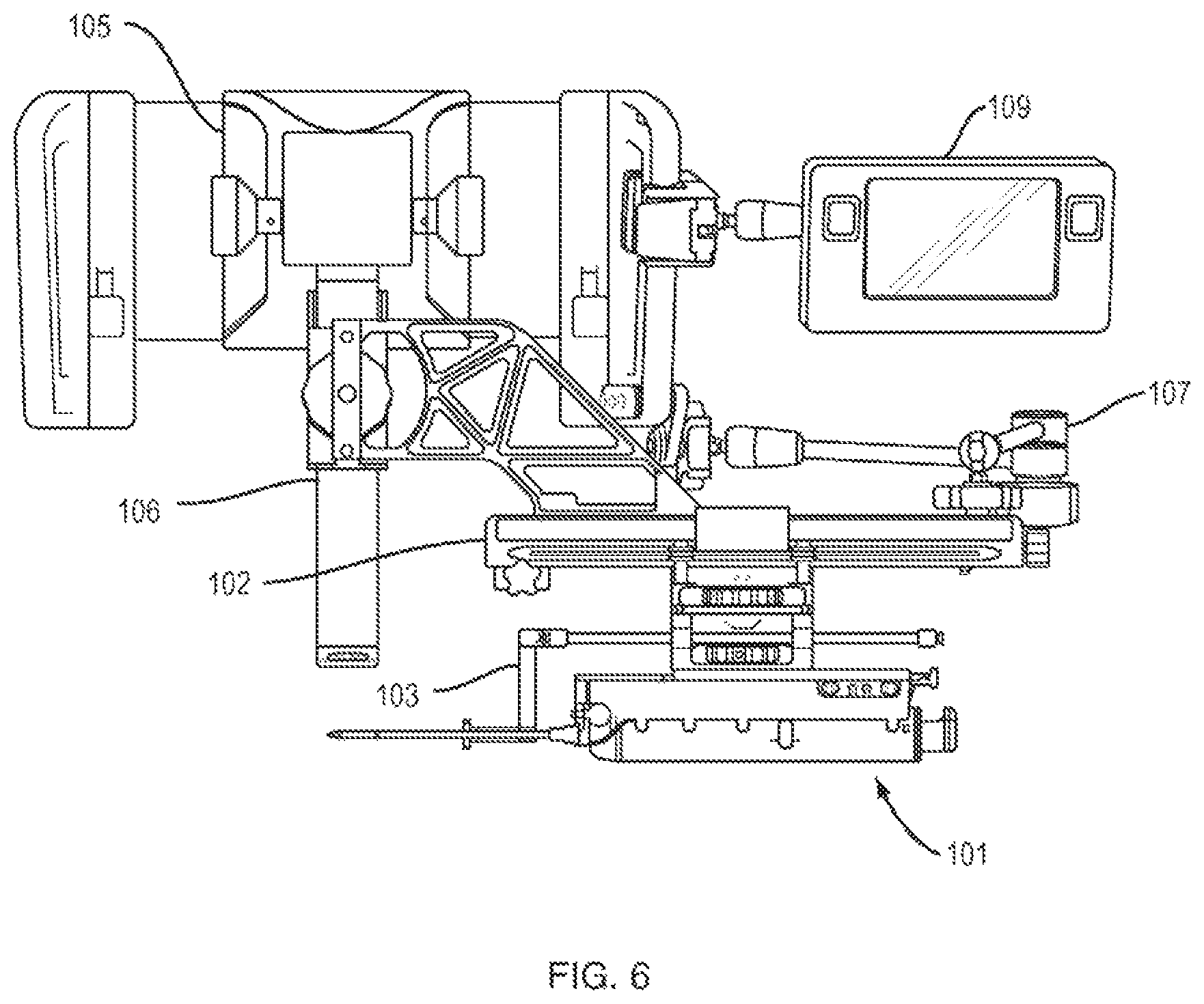 Patent US12102486 Figure 6 – Breast biopsy lateral arm system