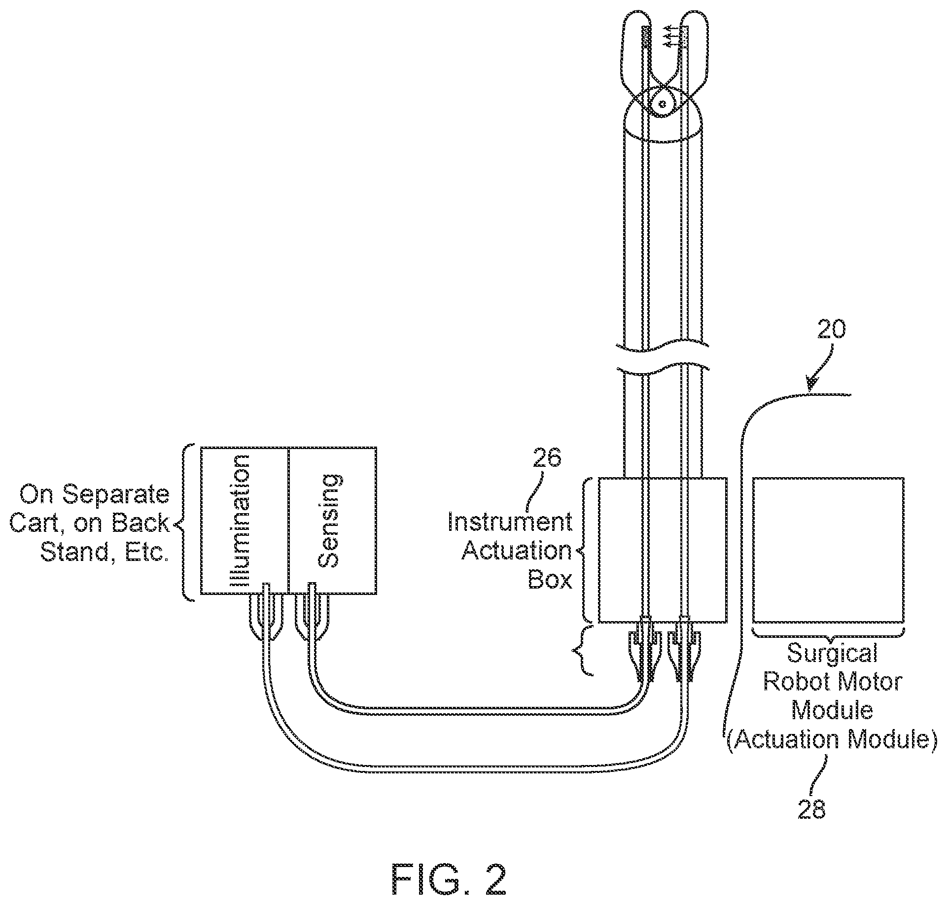 Patent US12102487 Figure 3 – Instrument for optical tissue interrogation