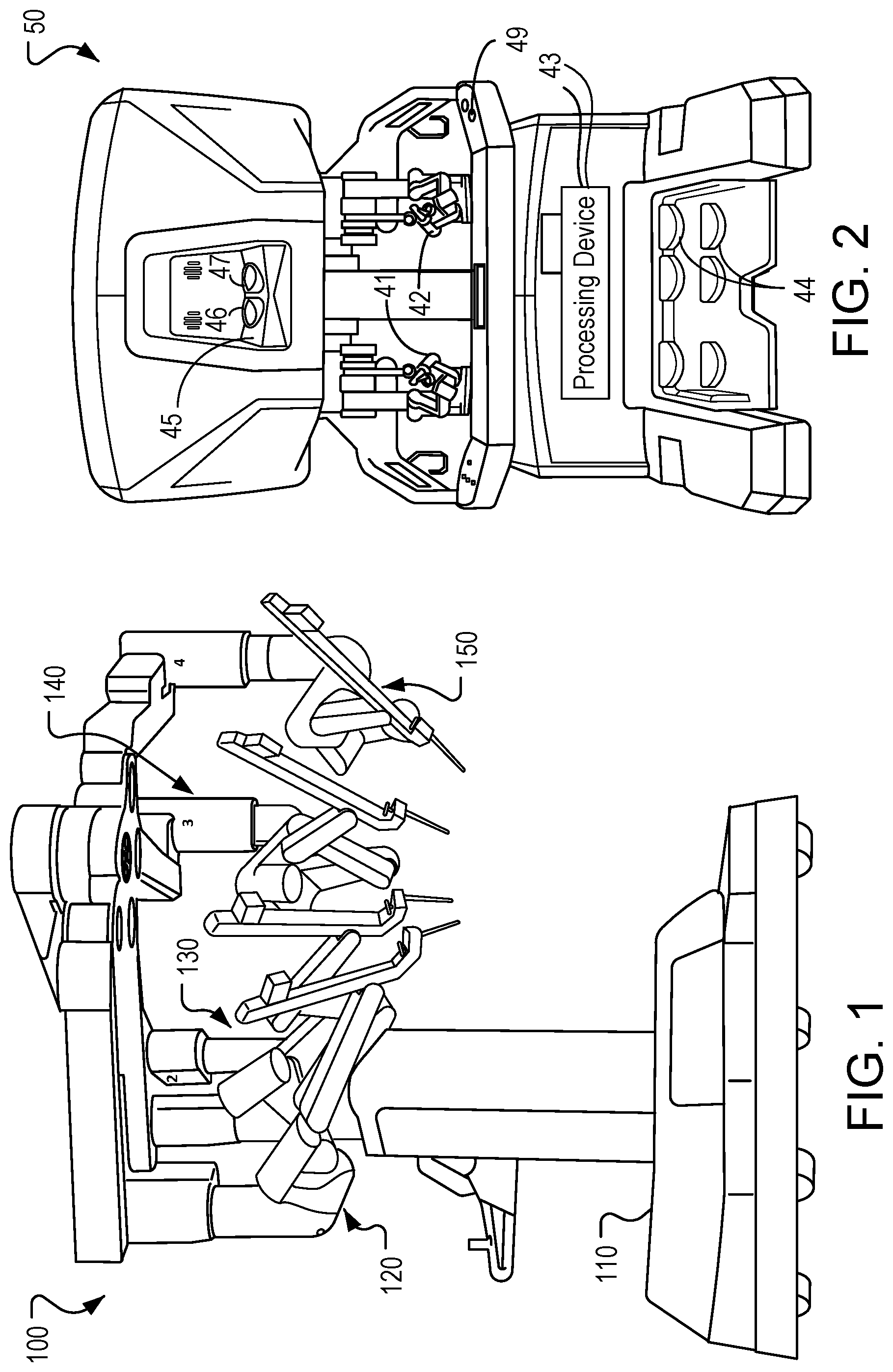 Patent US12102488 Figure 1 – Display with folded optical path