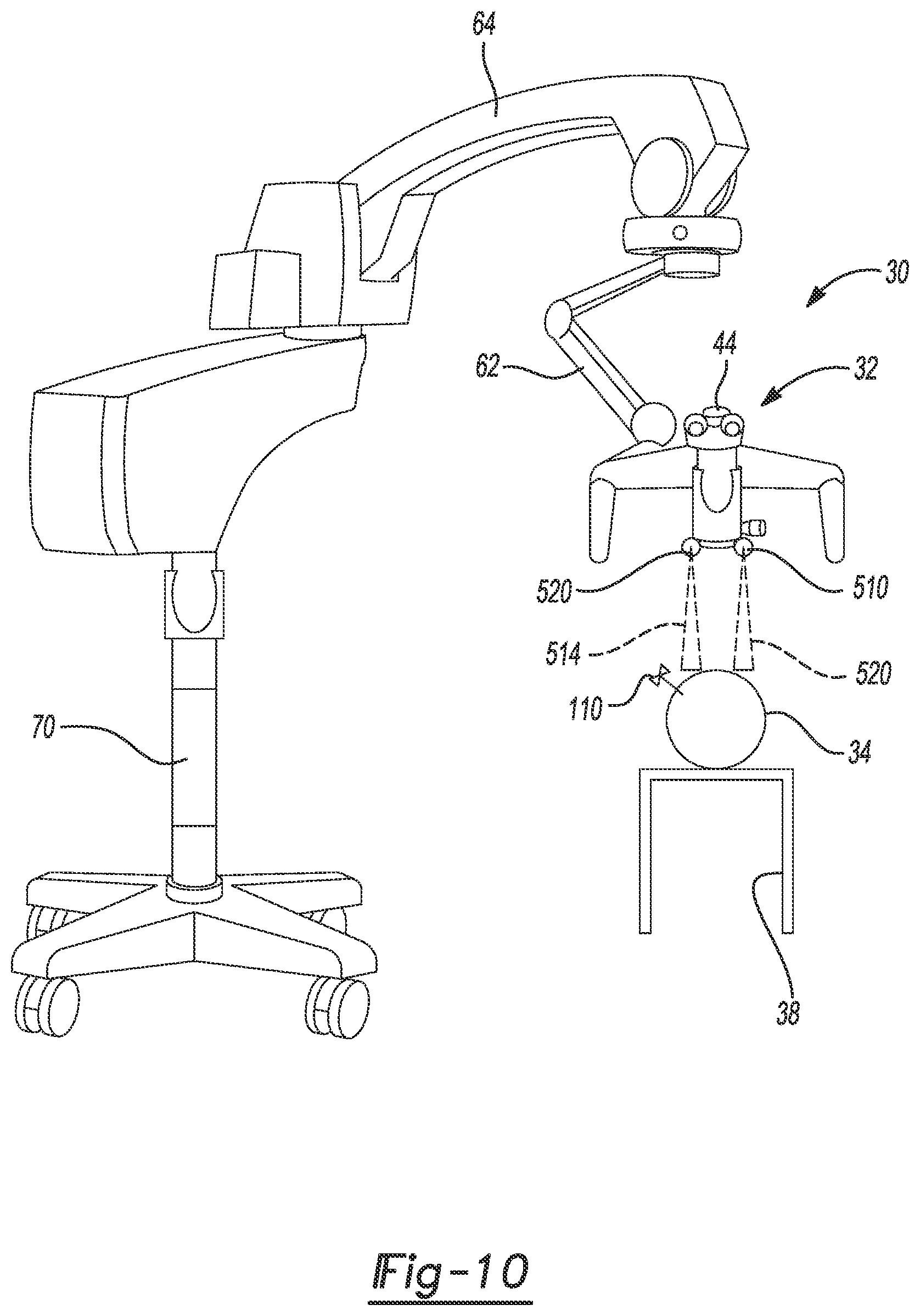 Patent US12102490 Figure 10 – System and method for viewing a subject