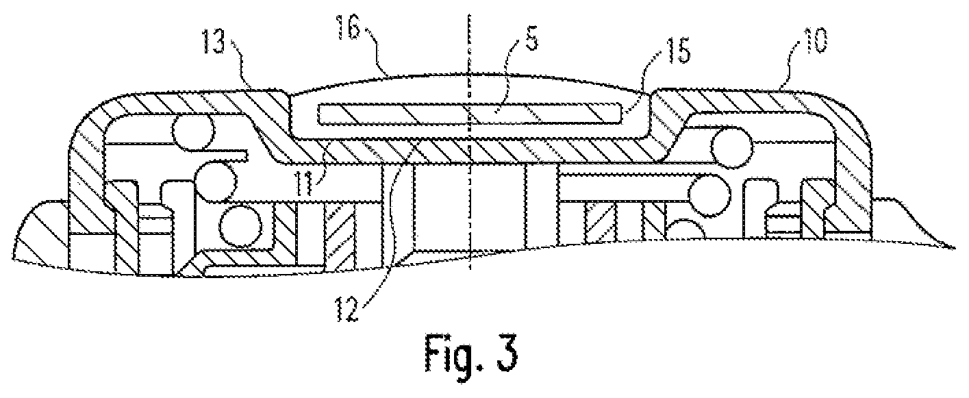 Patent US12102493 Figure 2 – Dental or surgical handpiece with an RFID transponder