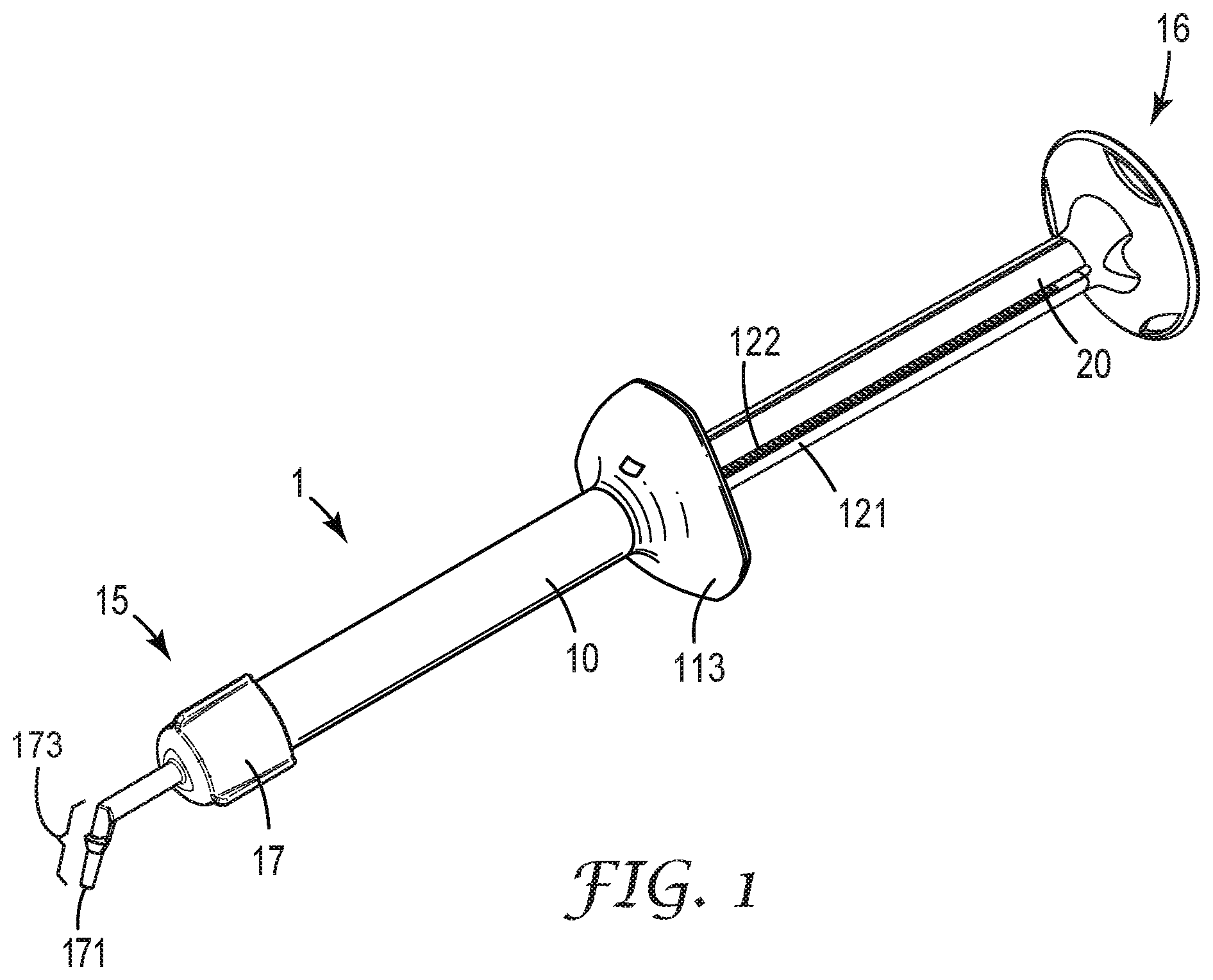 Patent US12102499 — Two-part dental sealant, method of applying with a syringe device, and kit — Figure 1