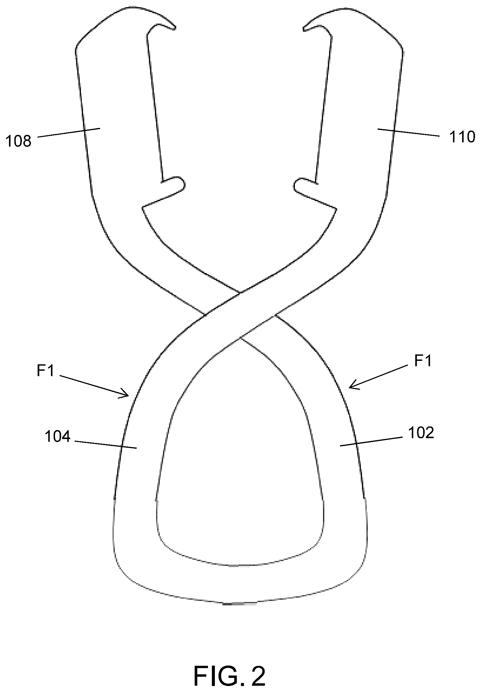 Patent US12102500 Figure 2 – Orthodontic aligner removal device and method