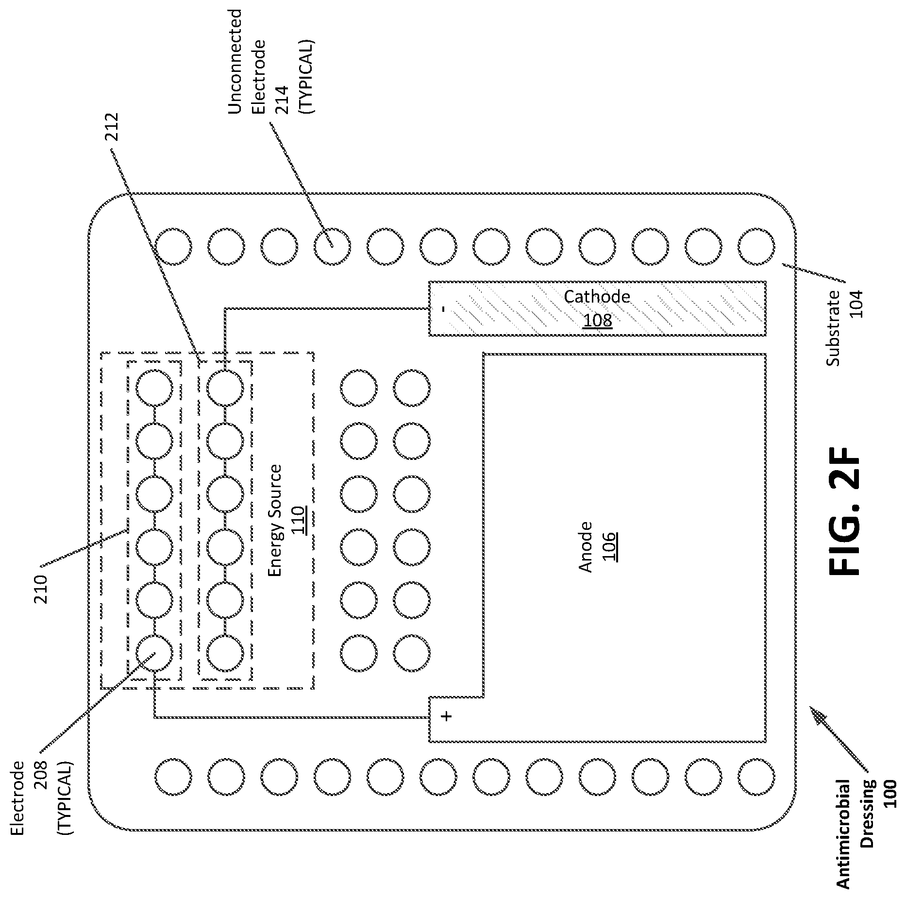Patent US12102508 Figure 3 – Antimicrobial wound care dressing
