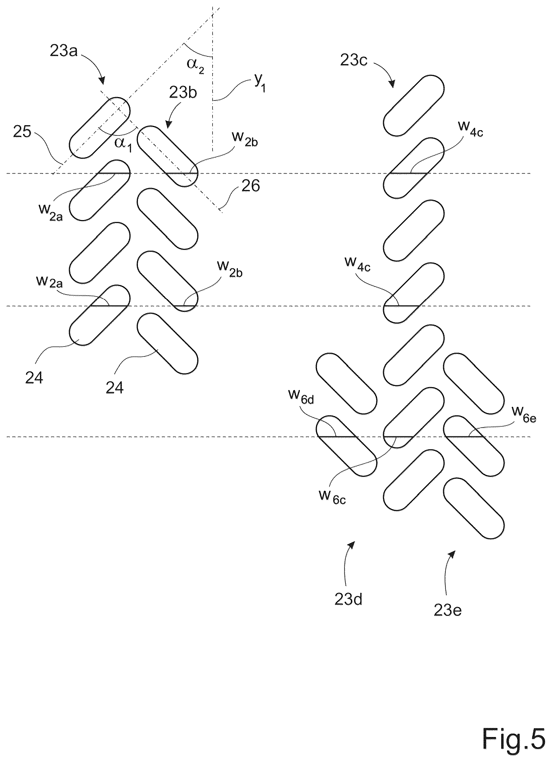 Patent US12102514 Figure 5 – Absorbent article and method for manufacturing an absorbent article