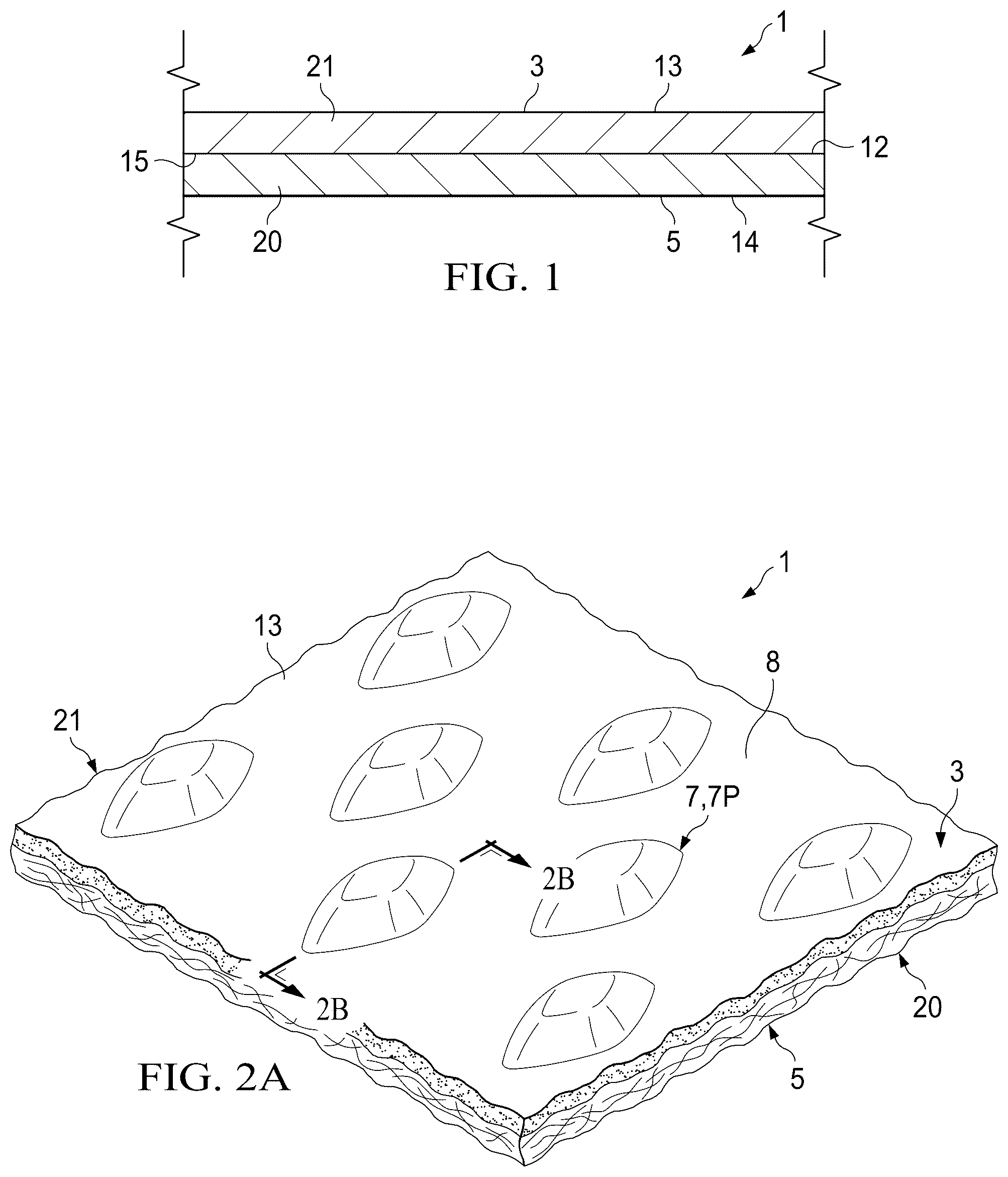 Patent US12102515 Figure 1 – Laminate webs and absorbent articles having the same