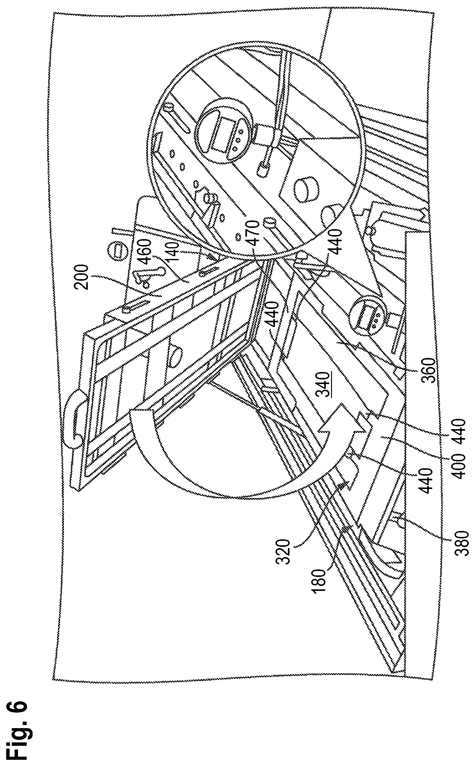 Patent US12102517 Figure 8 – Absorbent article comprising a lower acquisition and distribution system