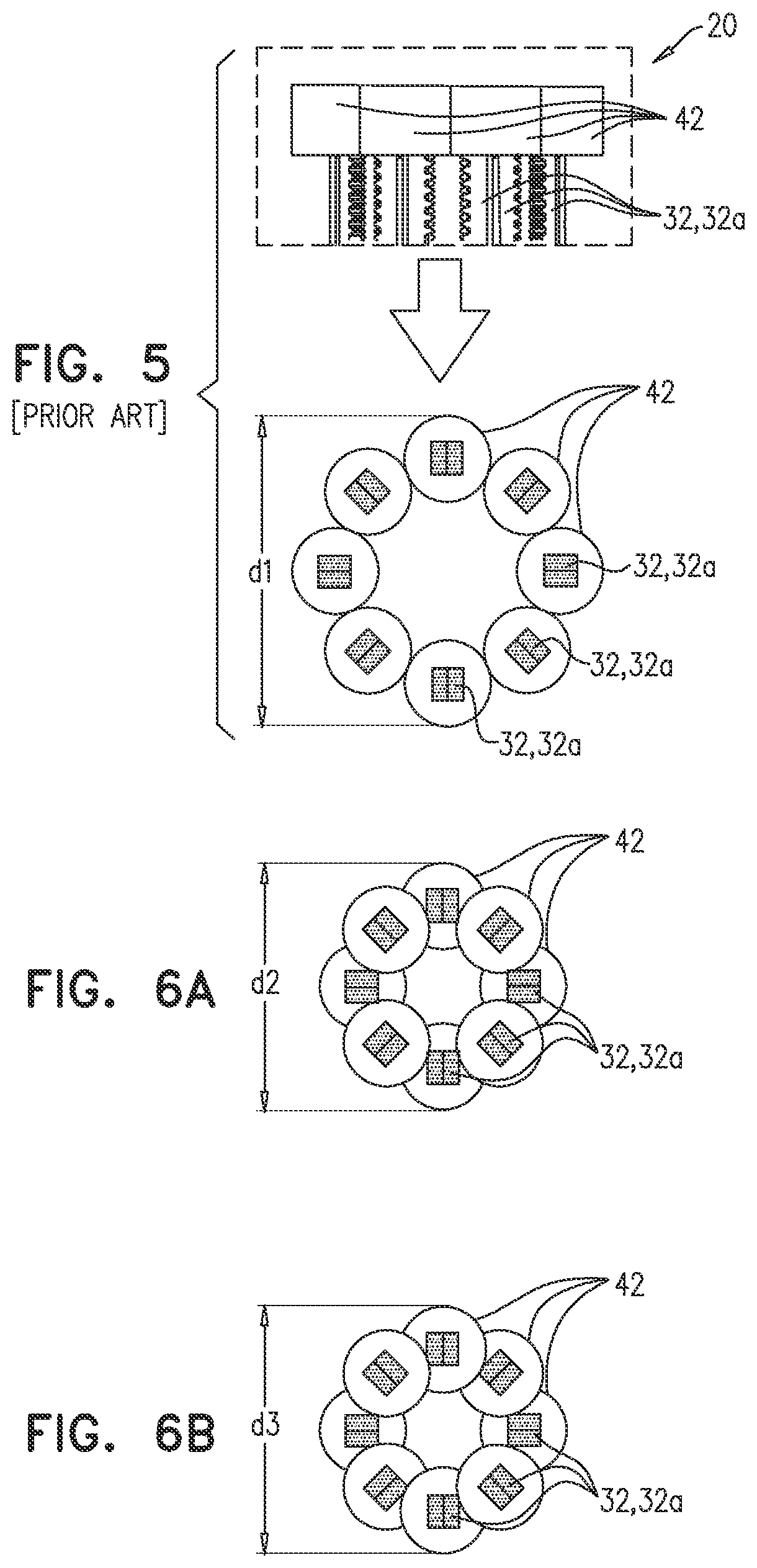 Patent US12102533 Figure 6 – Adjustable annuloplasty device with alternating peaks and troughs