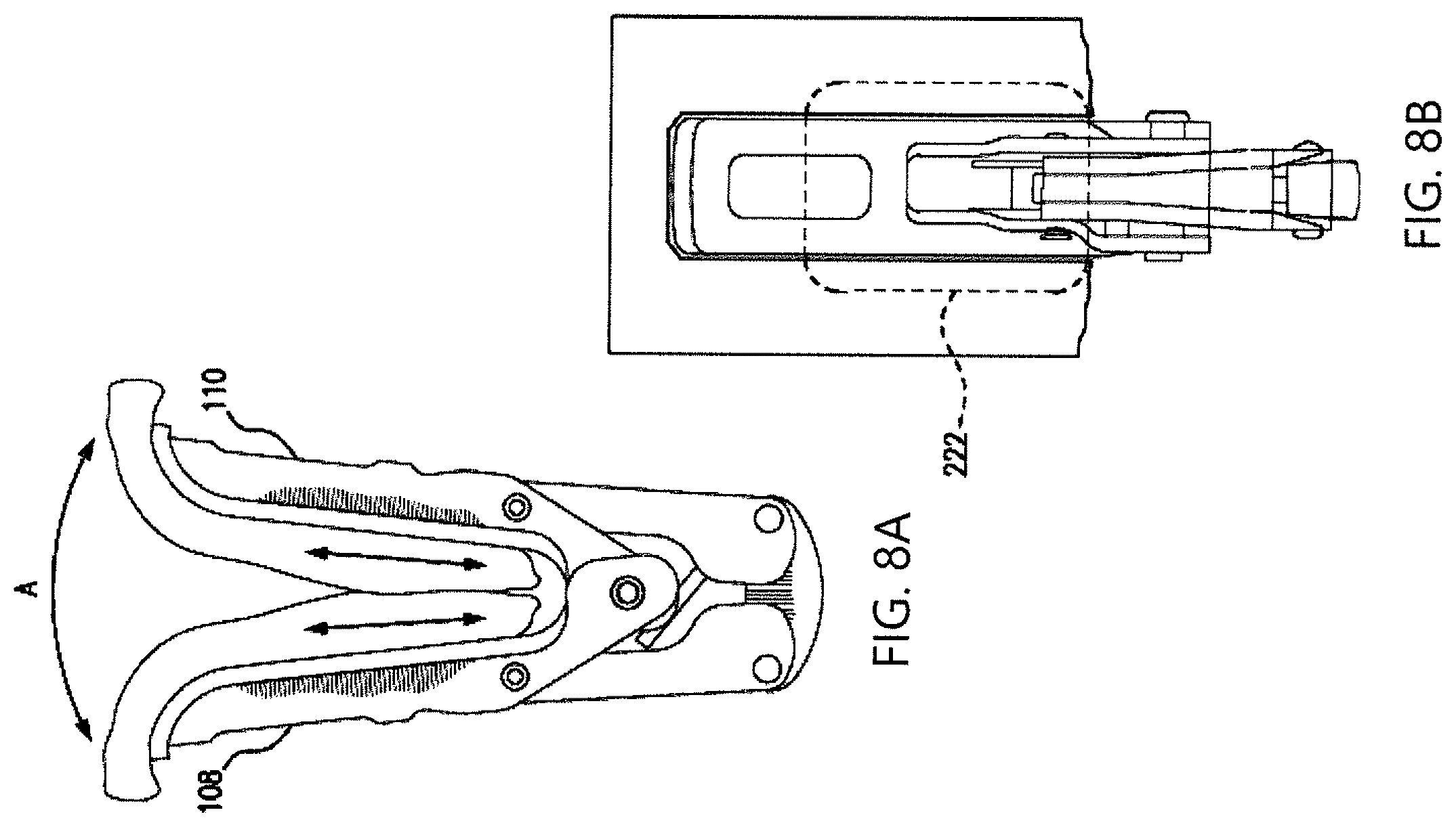 Patent US12102534 Figure 8 – Stabilizer for a medical delivery system