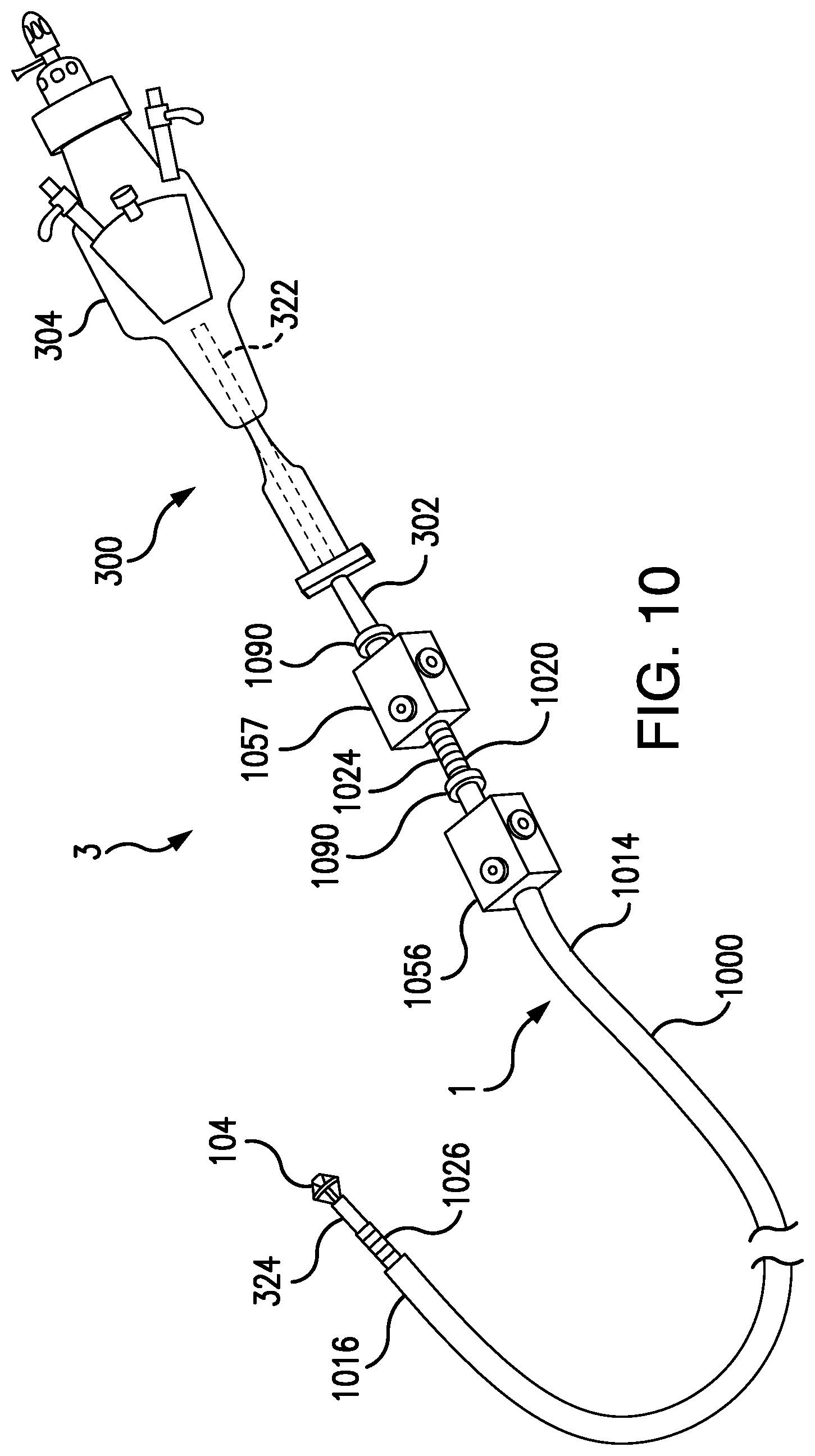 Patent US12102534 Figure 10 – Stabilizer for a medical delivery system