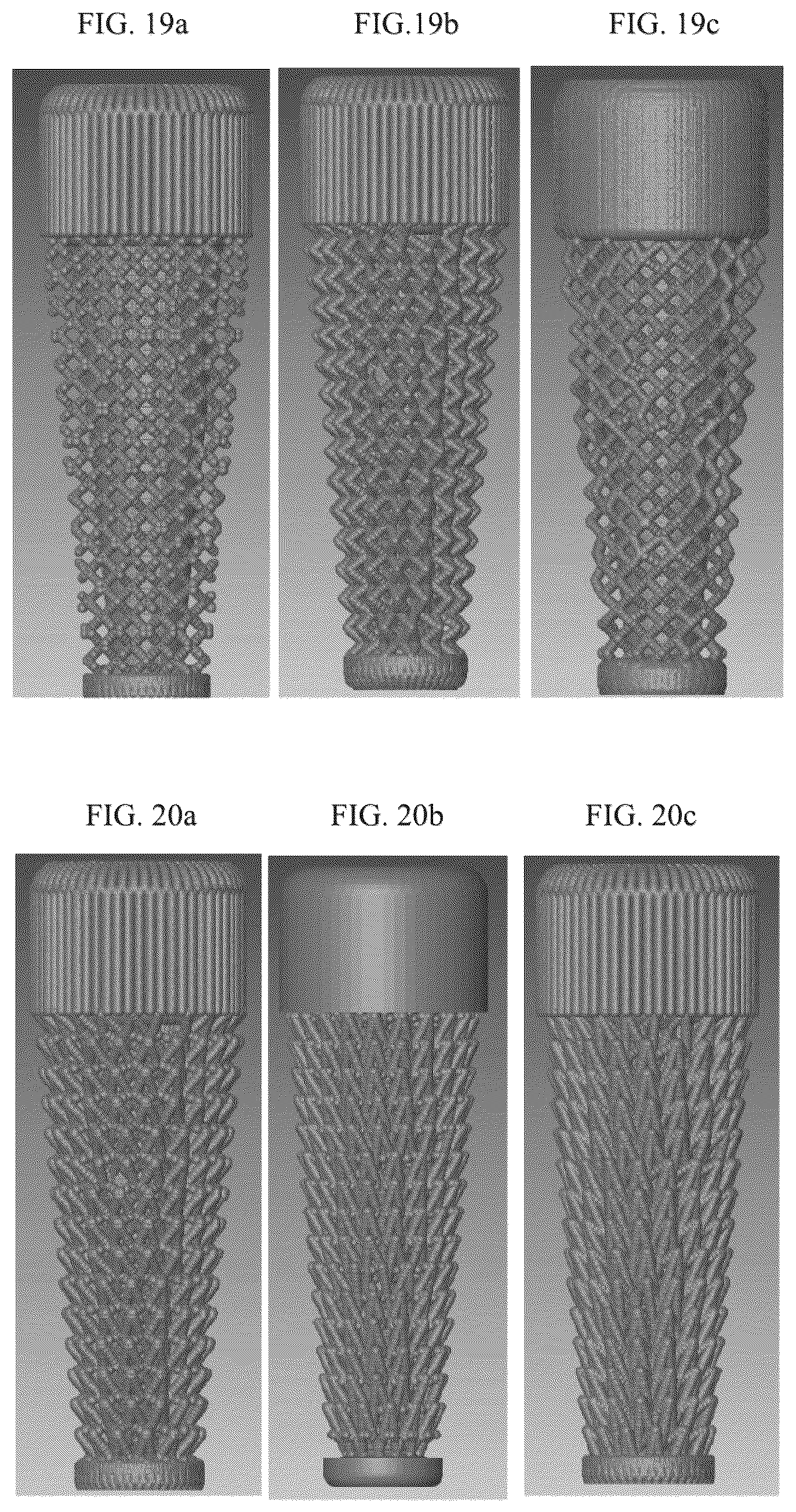 Patent US12102538 Figure 10 – Surface modified unit cell lattice structures for optimized secure freeform fabrication