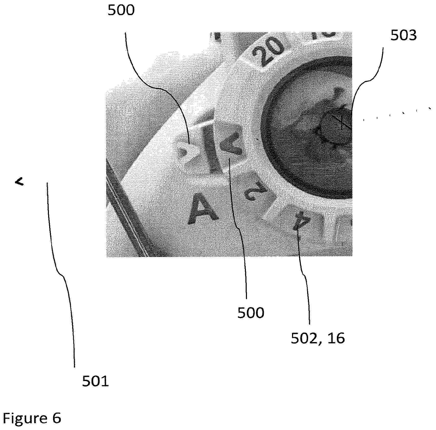 Patent US12102540 Figure 6 – System of designing a guide tool and/or surgical kit tools and/or an implant comprising a positioning mark