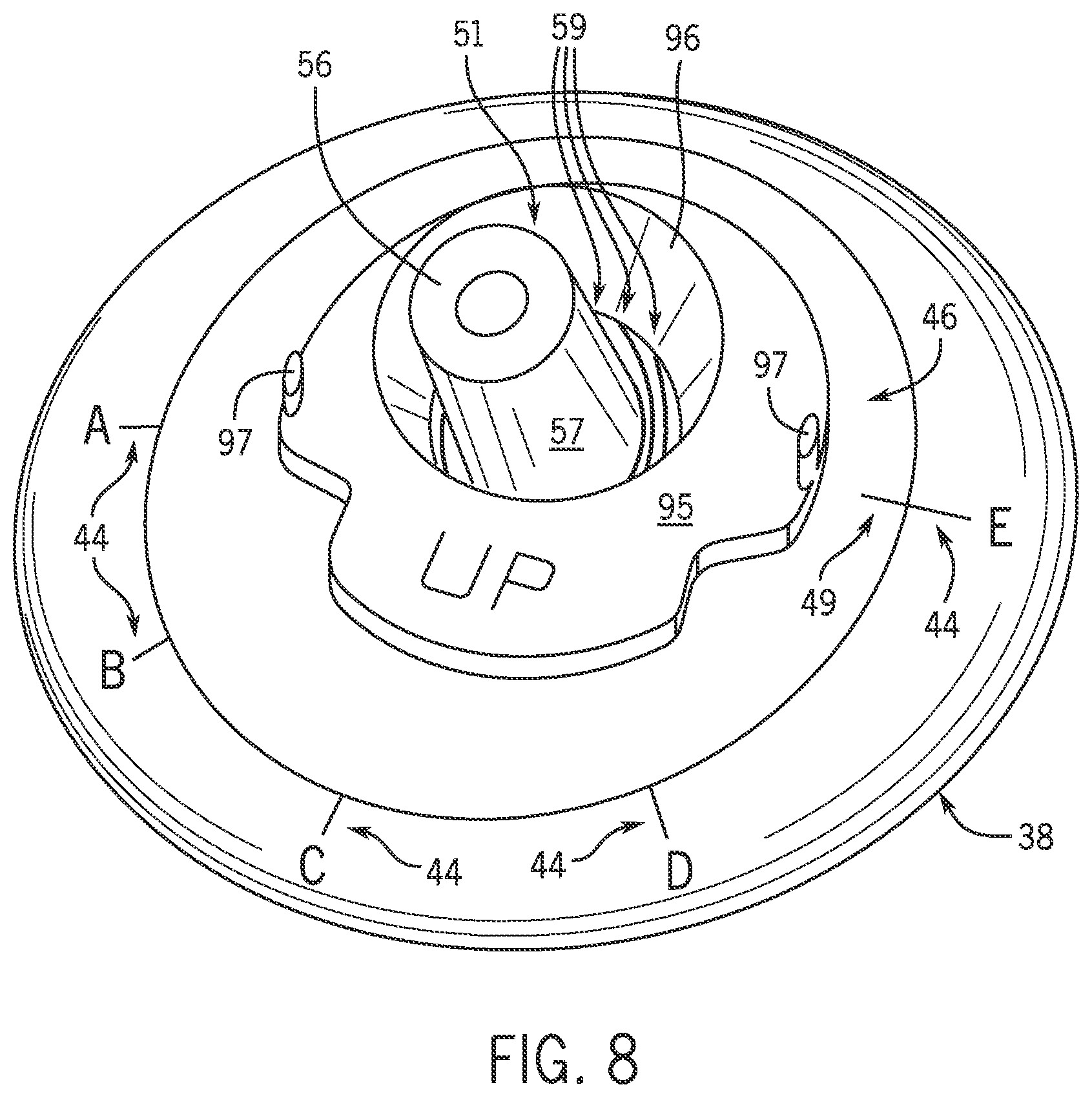 Patent US12102541 Figure 7 – Shoulder prosthesis with variable inclination humeral head component