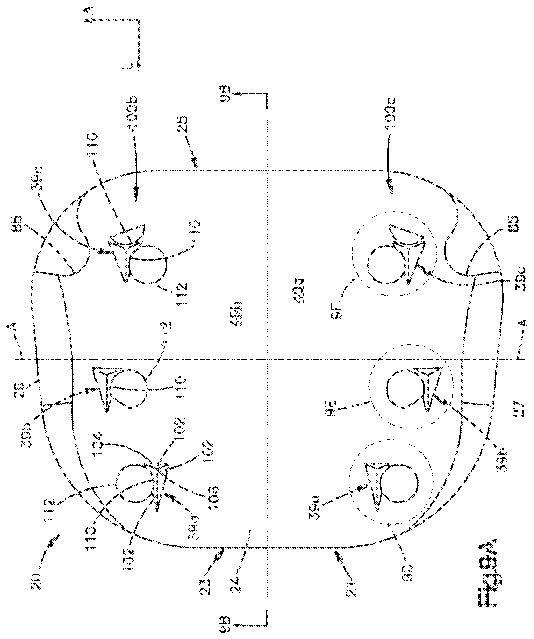 Patent US12102543 Figure 8 – Inter vertebral implant