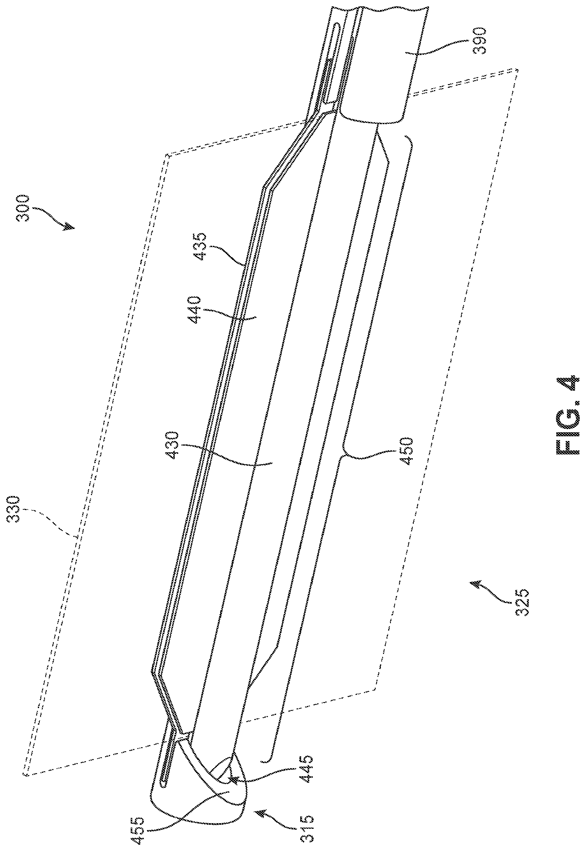 Patent US12102545 Figure 4 – Implant delivery device