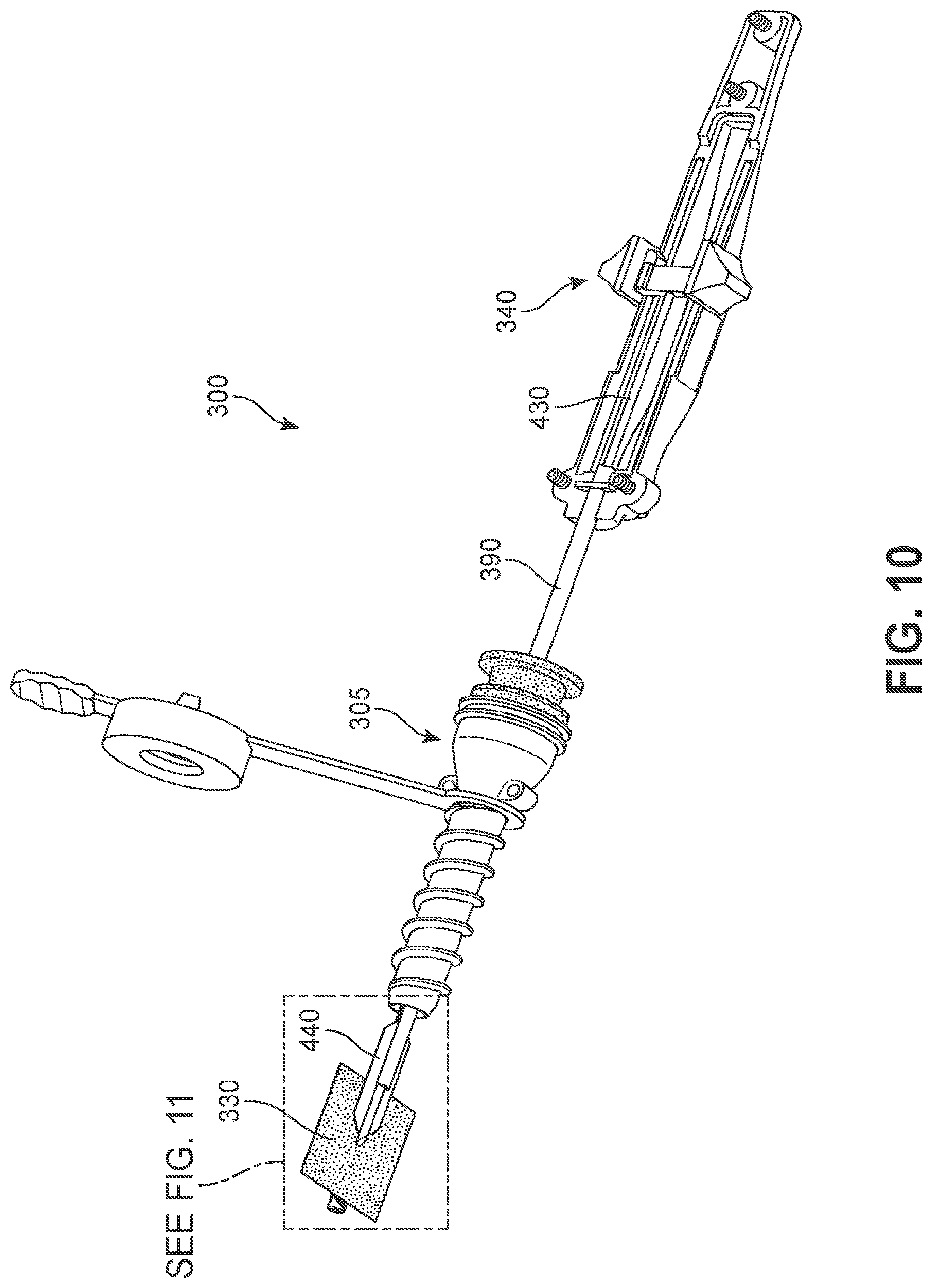 Patent US12102545 Figure 10 – Implant delivery device
