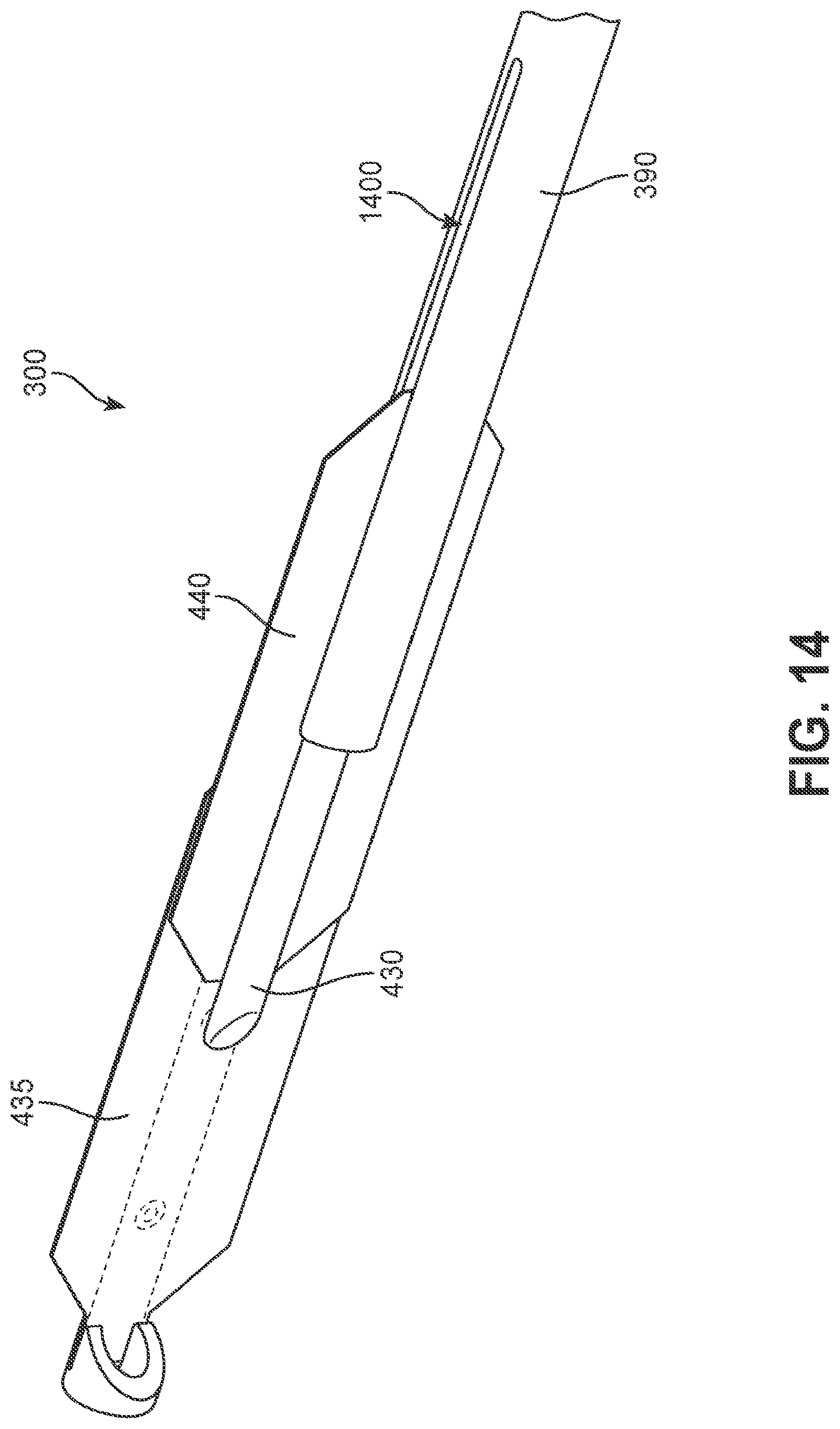 Patent US12102545 Figure 14 – Implant delivery device
