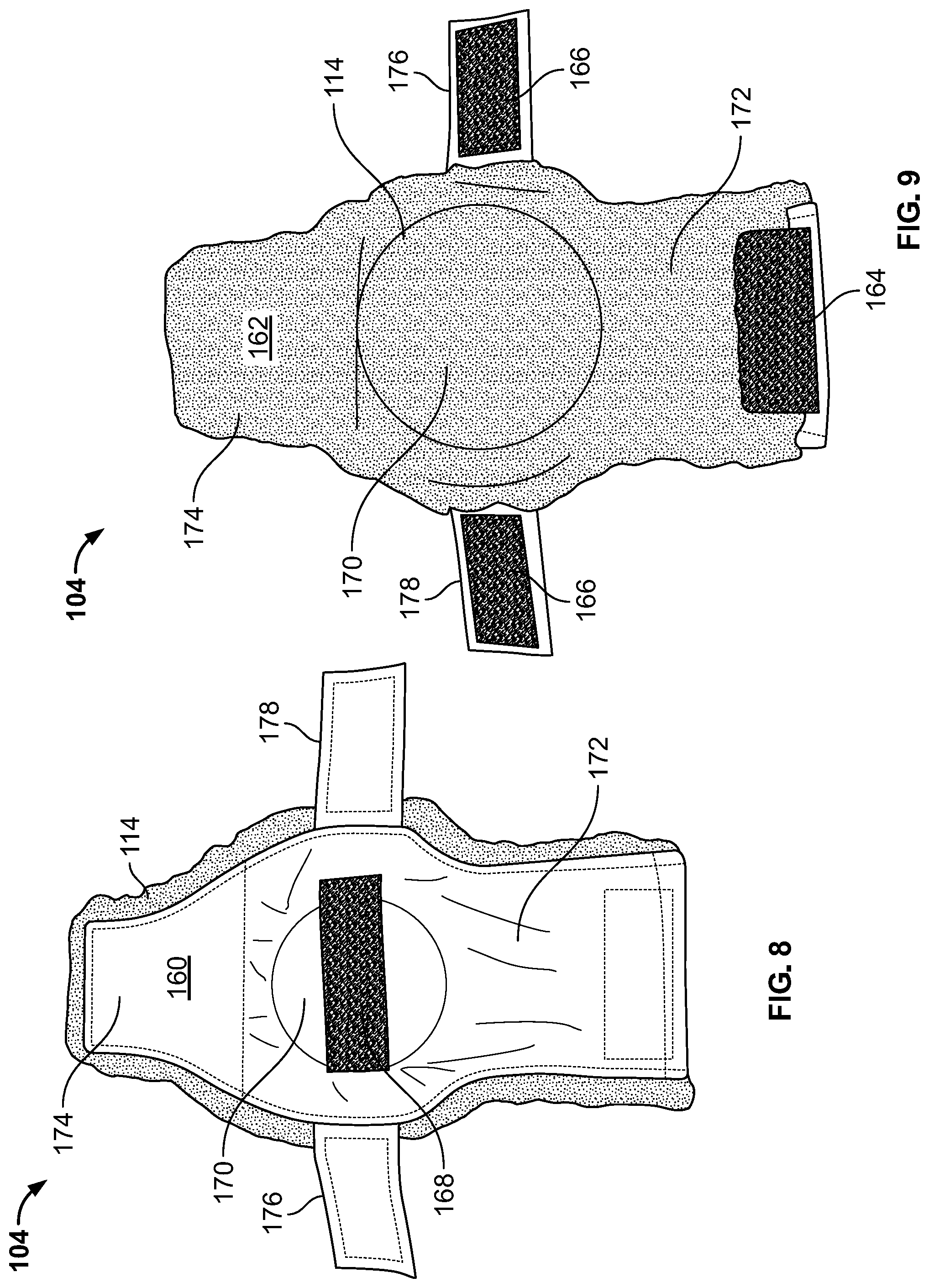 Patent US12102548 Figure 7 – Leg protector for above-knee amputation