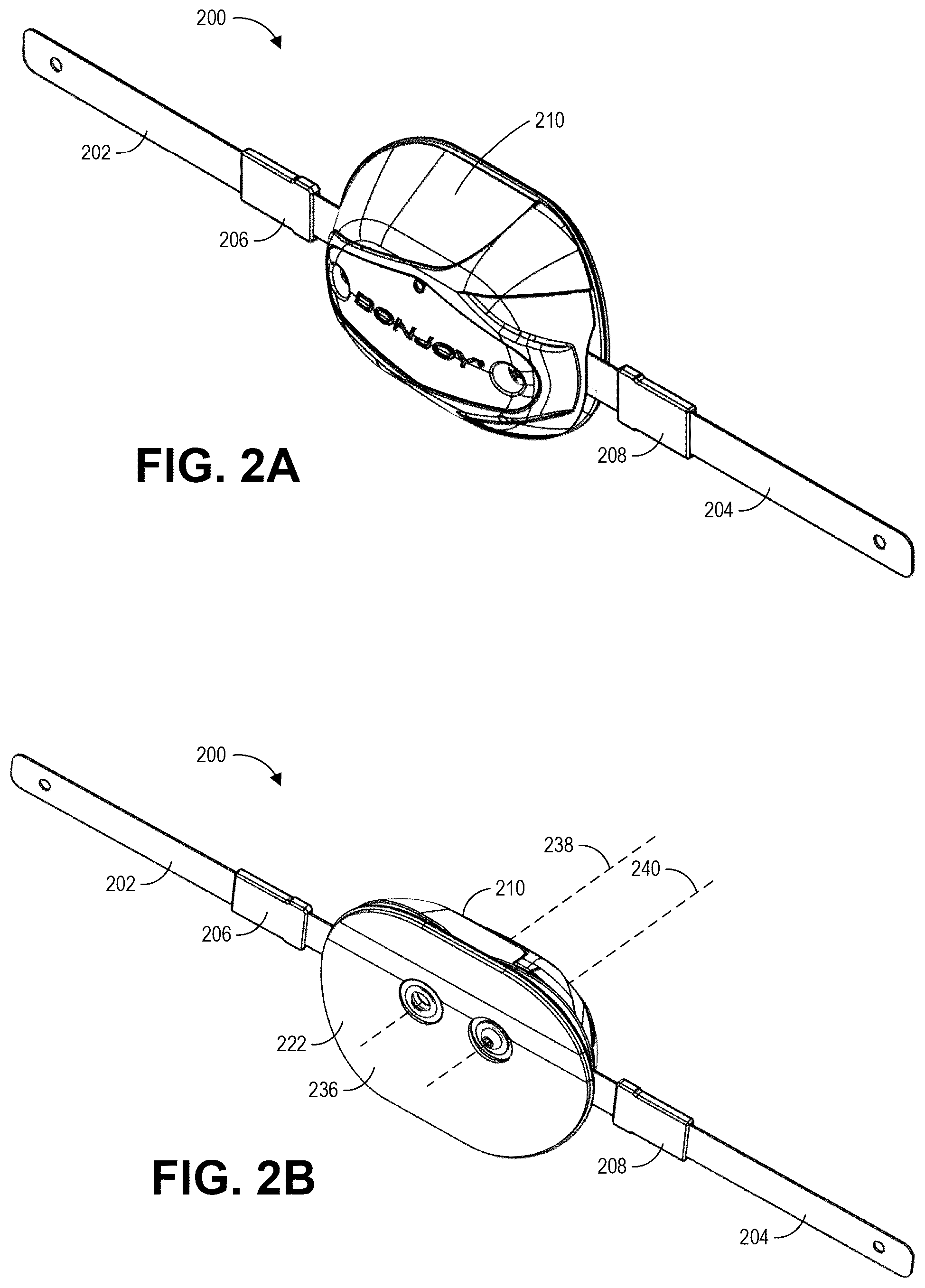 Patent US12102549 Figure 2 – Smart brace and hinge assemblies for same