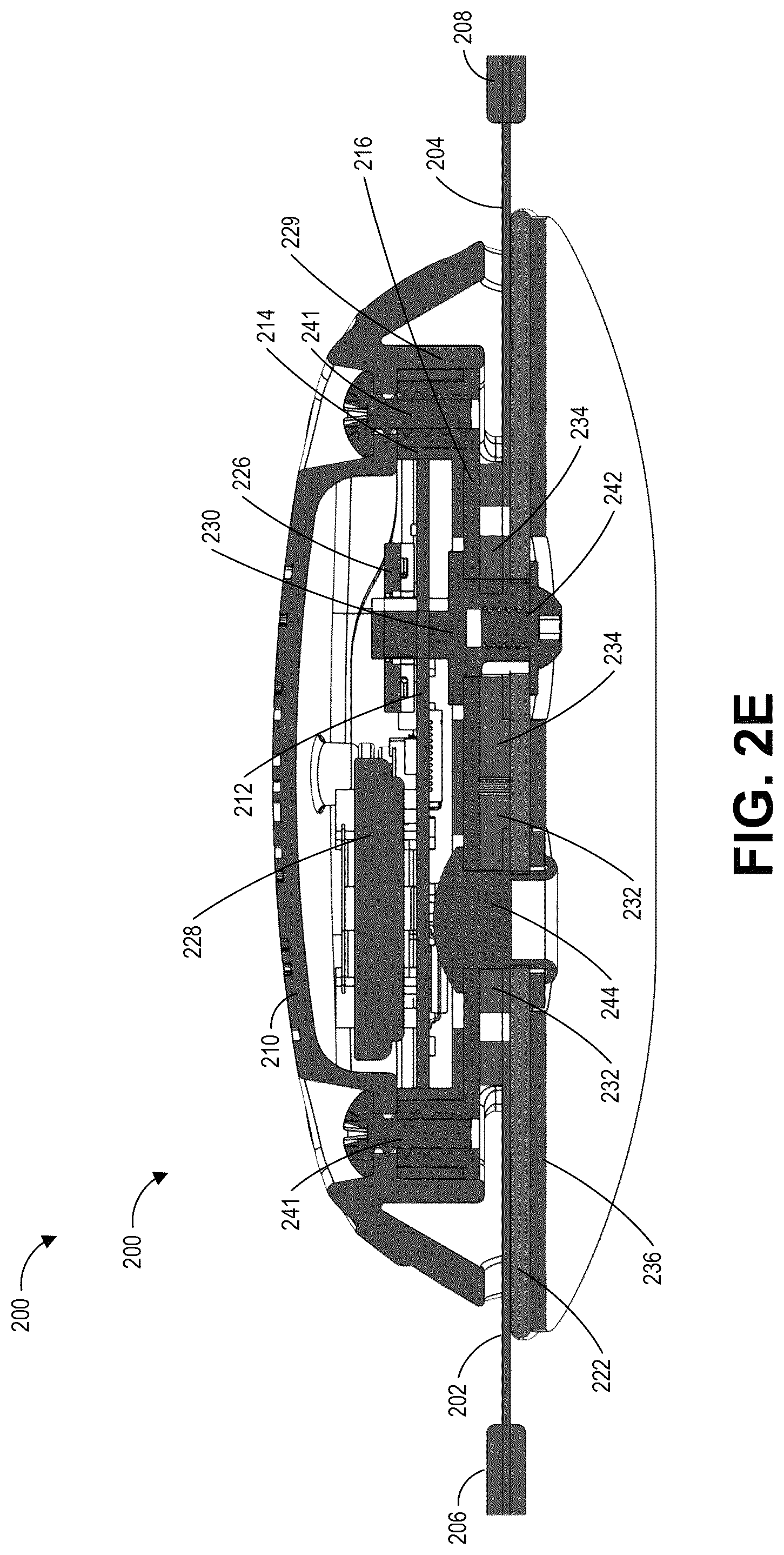 Patent US12102549 Figure 5 – Smart brace and hinge assemblies for same
