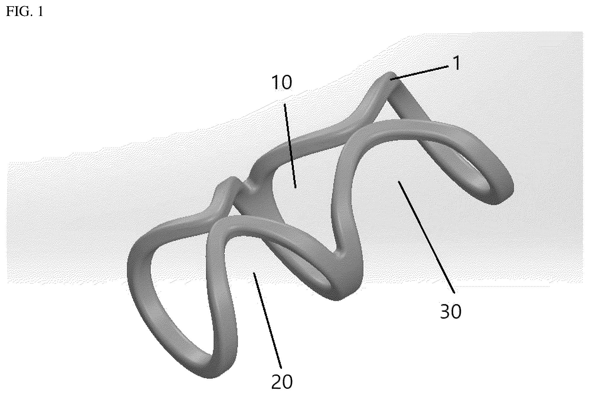 Patent US12102551 Figure 1 – Finger splint for manual therapy