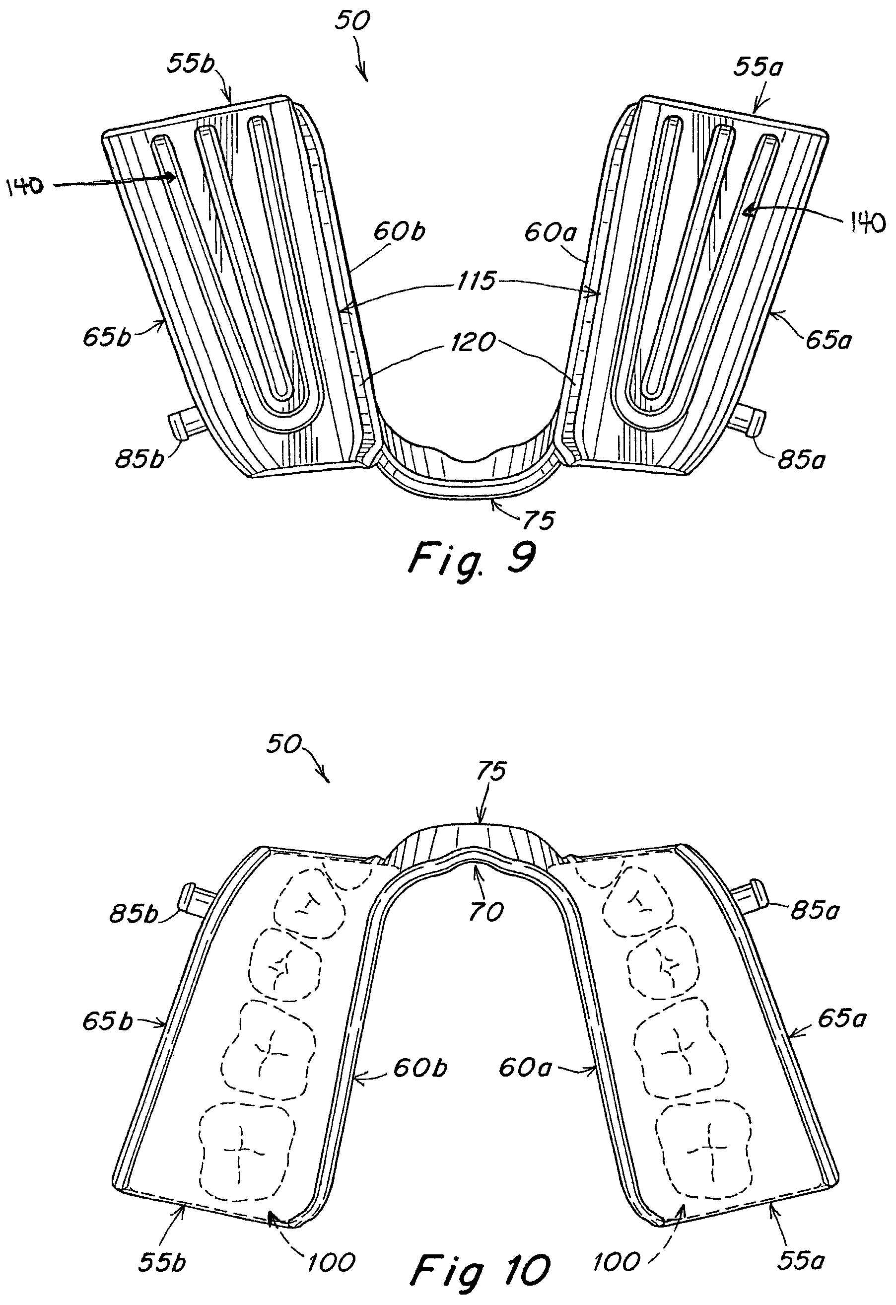 Patent US12102555 Figure 4 – Oral appliance