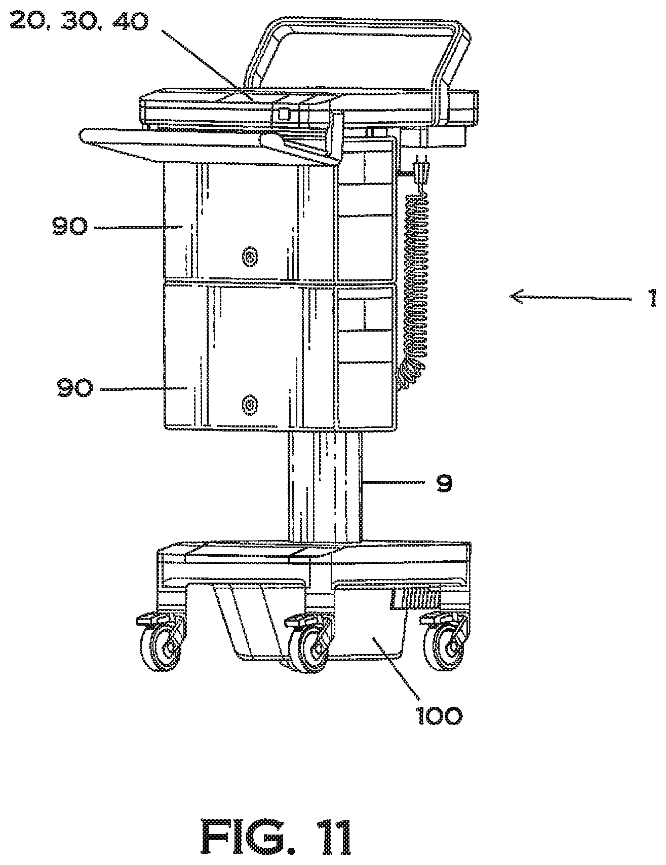Patent US12102569 Figure 14 – Medical technology station and method of use