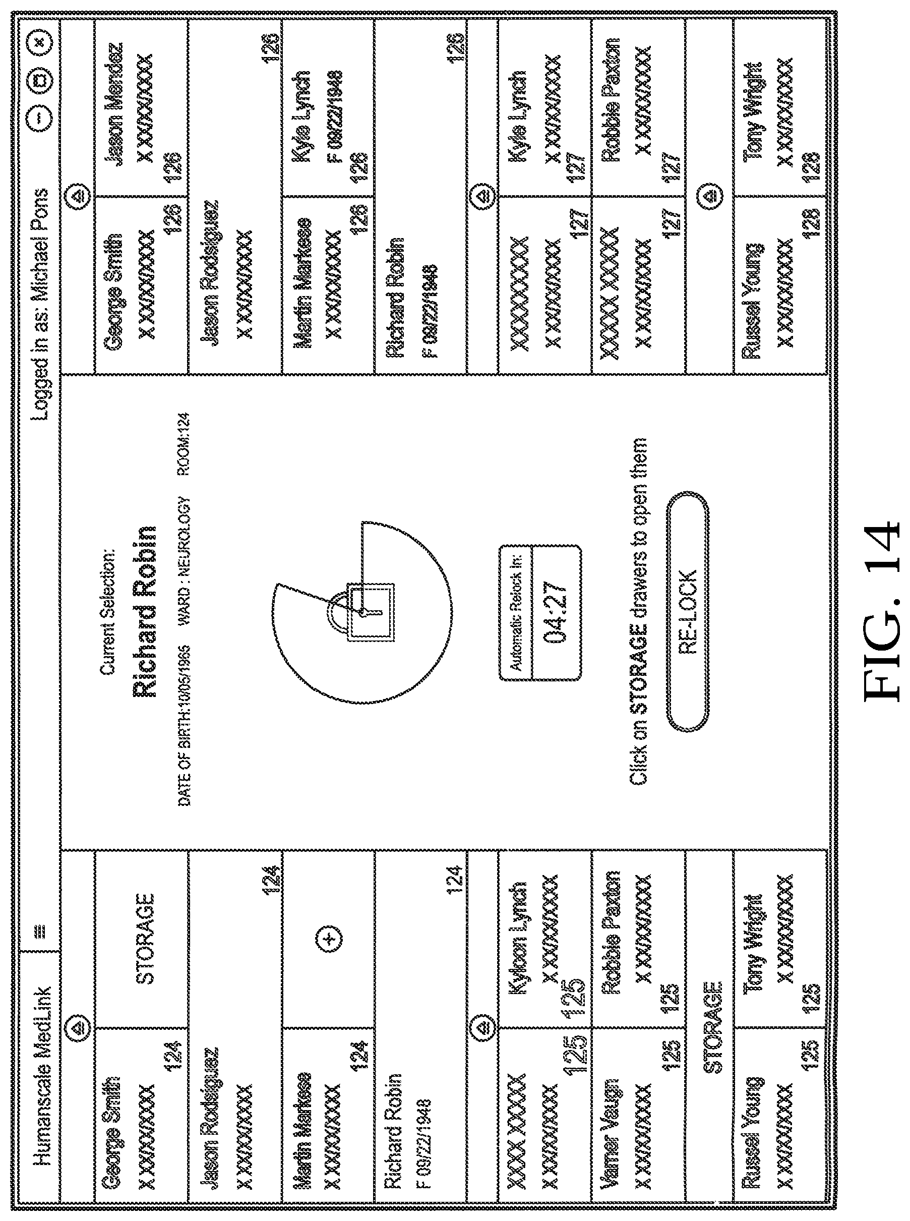 Patent US12102569 Figure 17 – Medical technology station and method of use