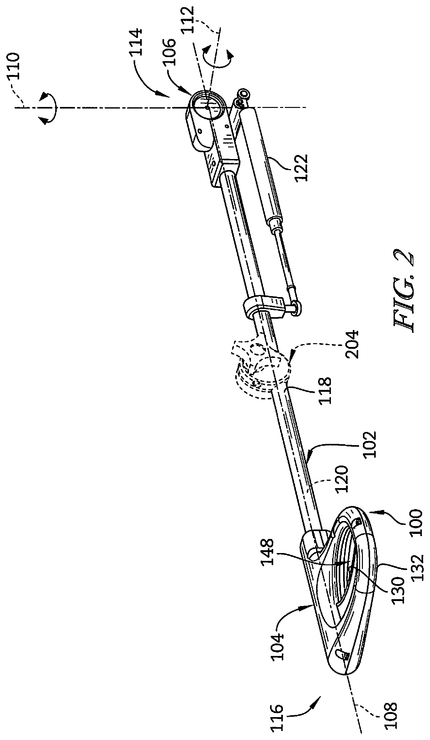 Patent US12102571 Figure 2 – Releasable spar for surgical boot