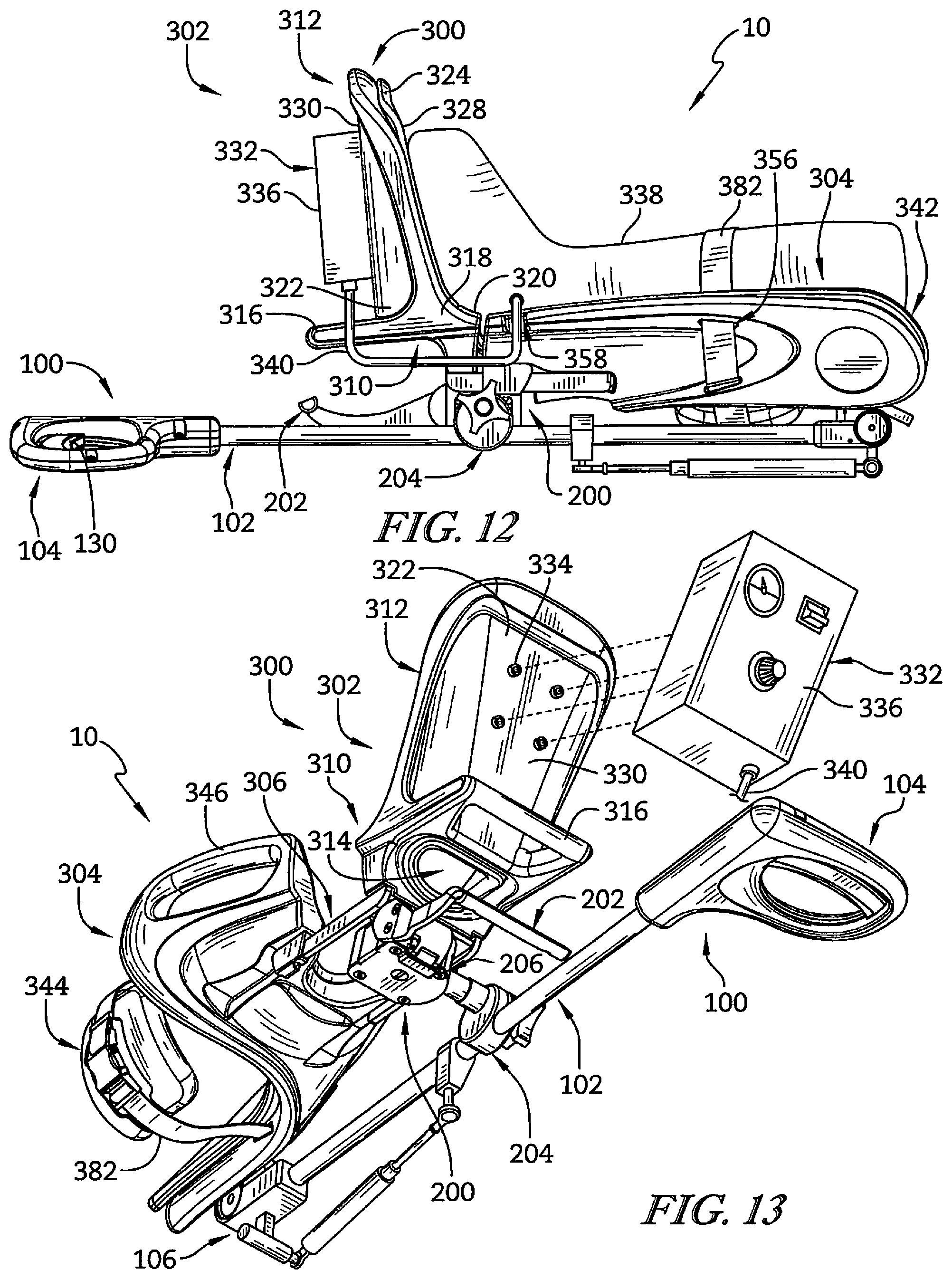 Patent US12102571 Figure 8 – Releasable spar for surgical boot