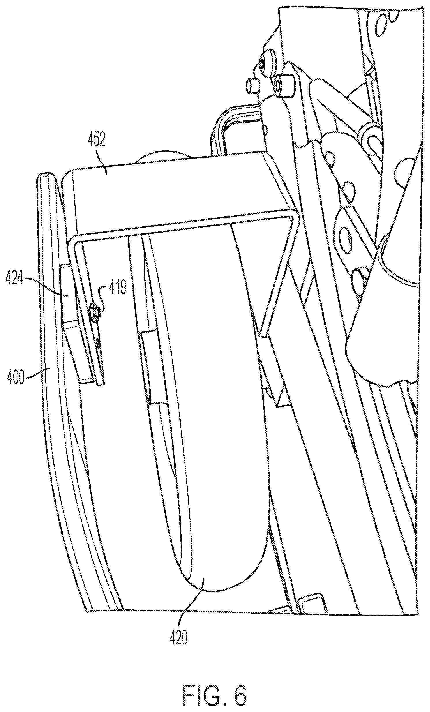 Patent US12102574 Figure 7 – Wheelchair bumper wings