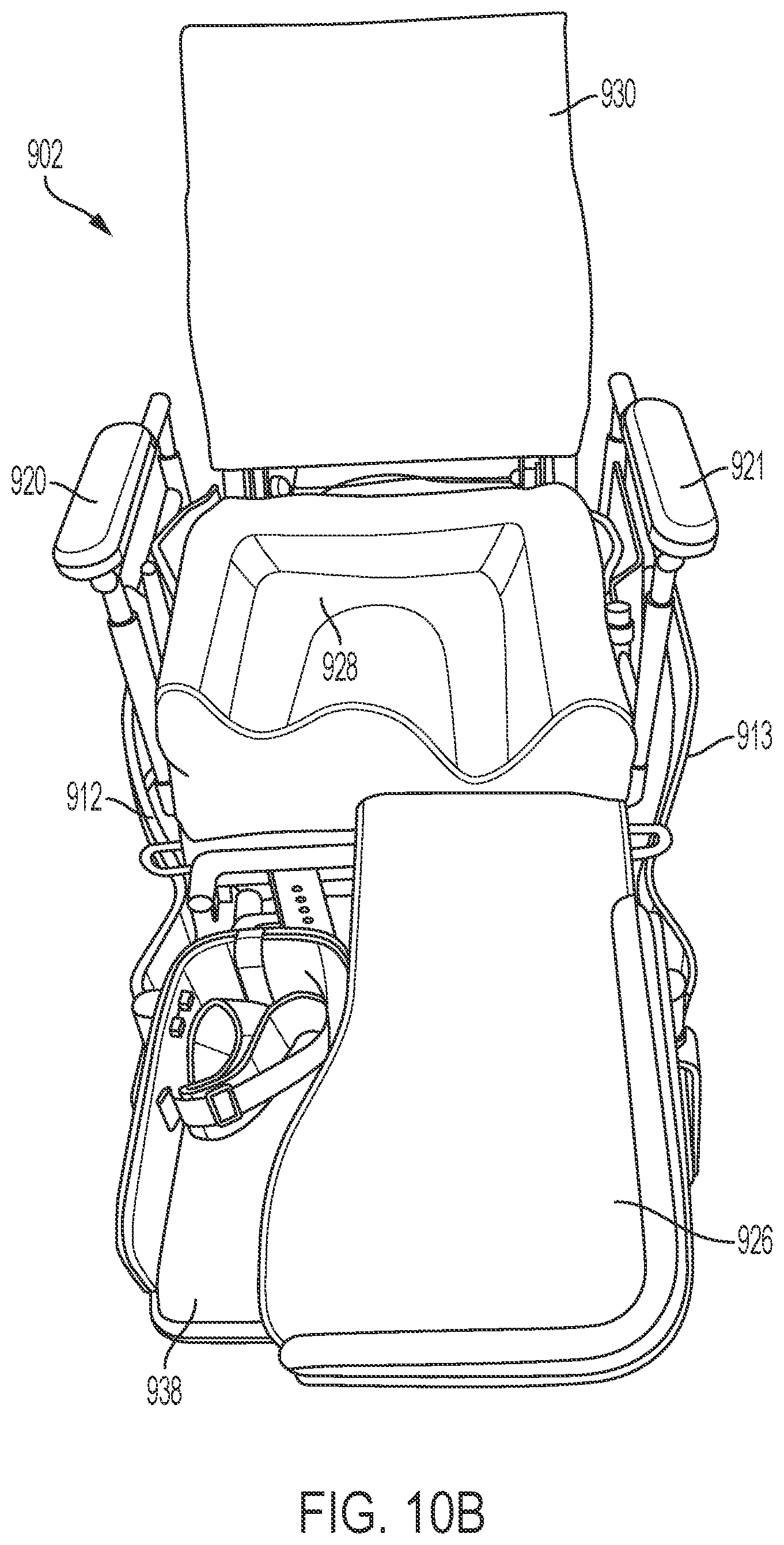 Patent US12102574 Figure 13 – Wheelchair bumper wings