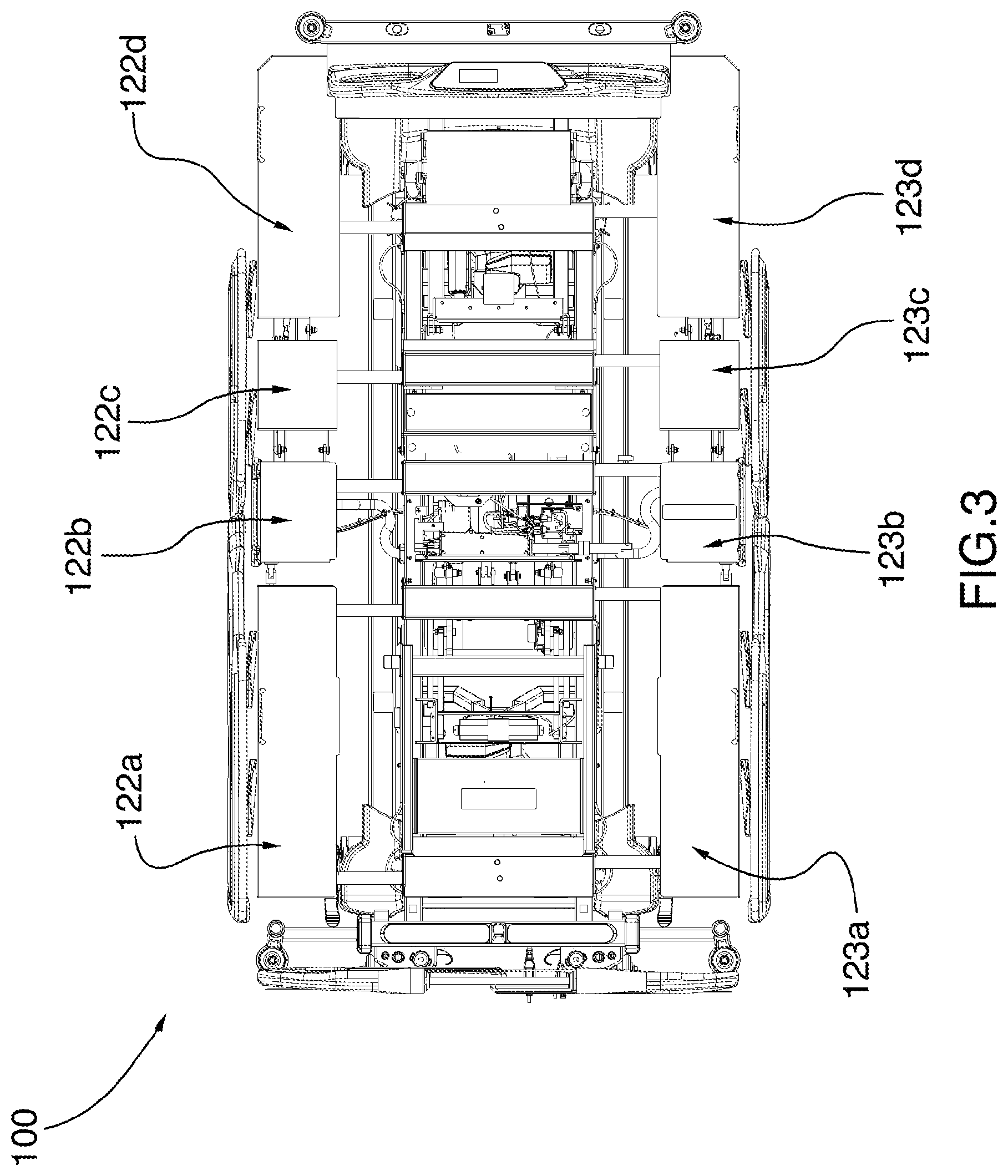 Patent US12102578 Figure 3 – System for adjusting a configuration of a patient support apparatus