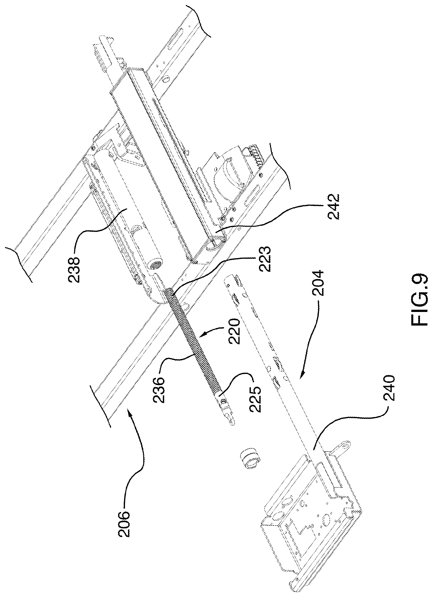 Patent US12102578 Figure 8 – System for adjusting a configuration of a patient support apparatus