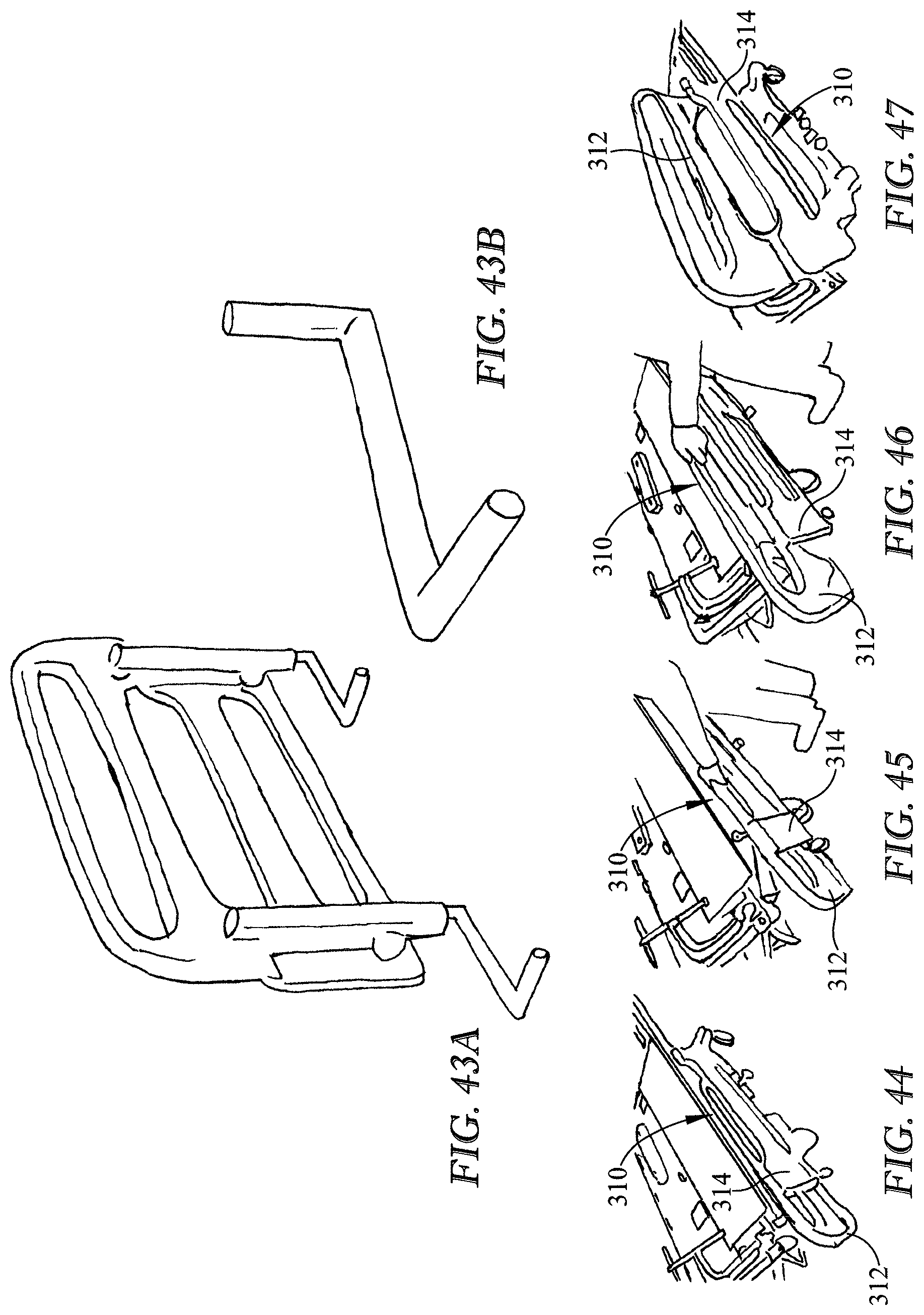 Patent US12102579 Figure 16 – Patient support apparatus having patient lift